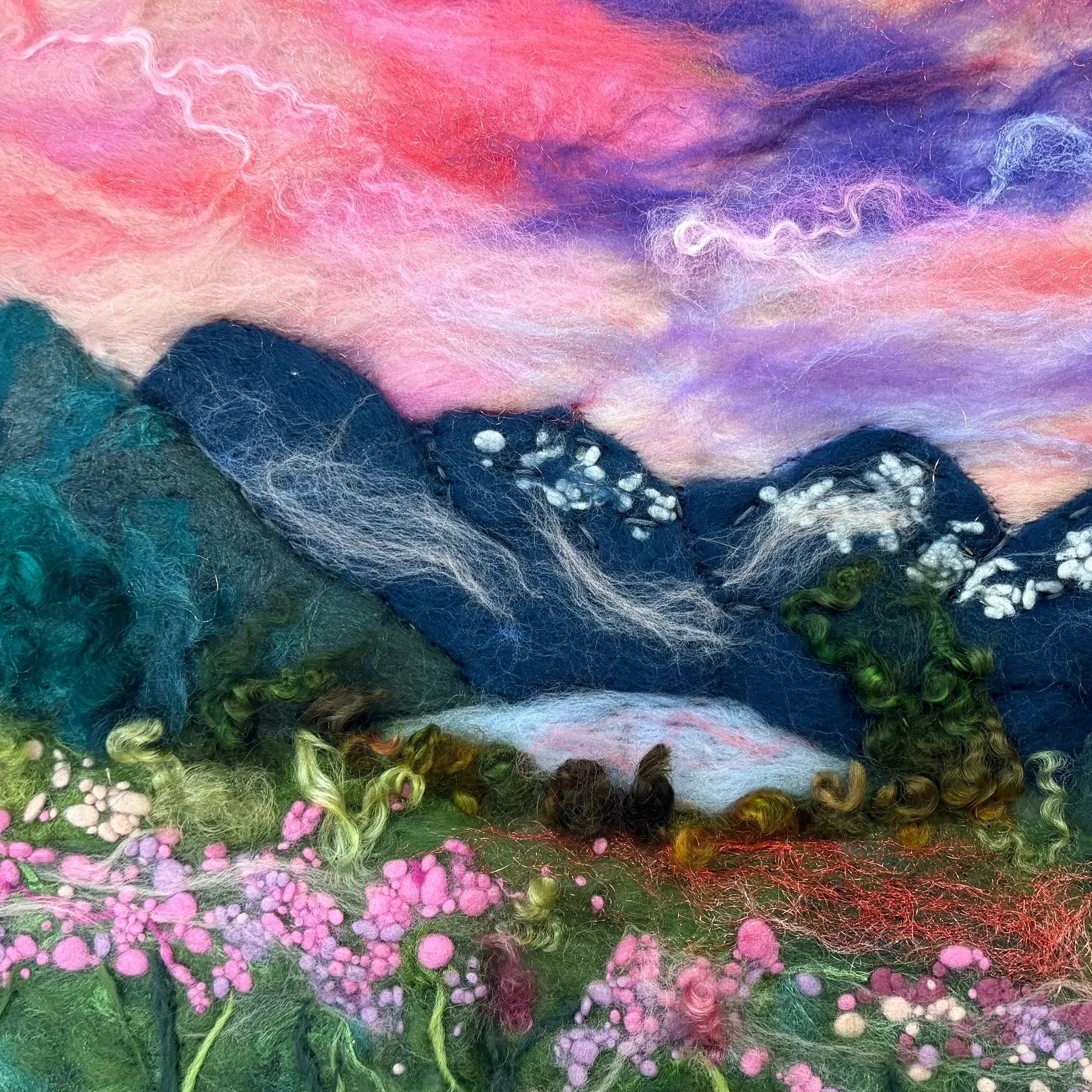 Felted Landscapes with Heartwood Creative Arts