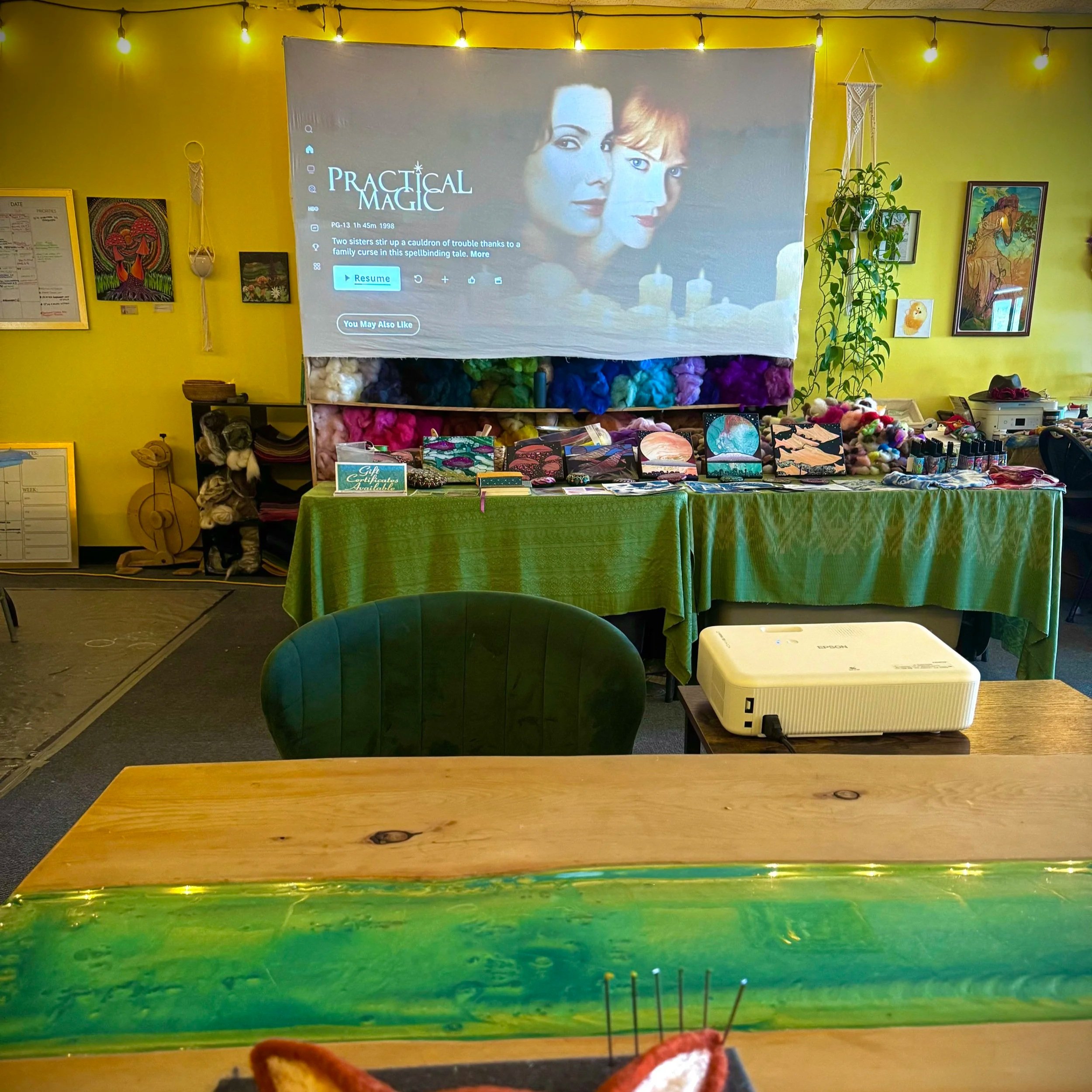 Community Craft &amp; Movie Night: Practical Magic (1998)