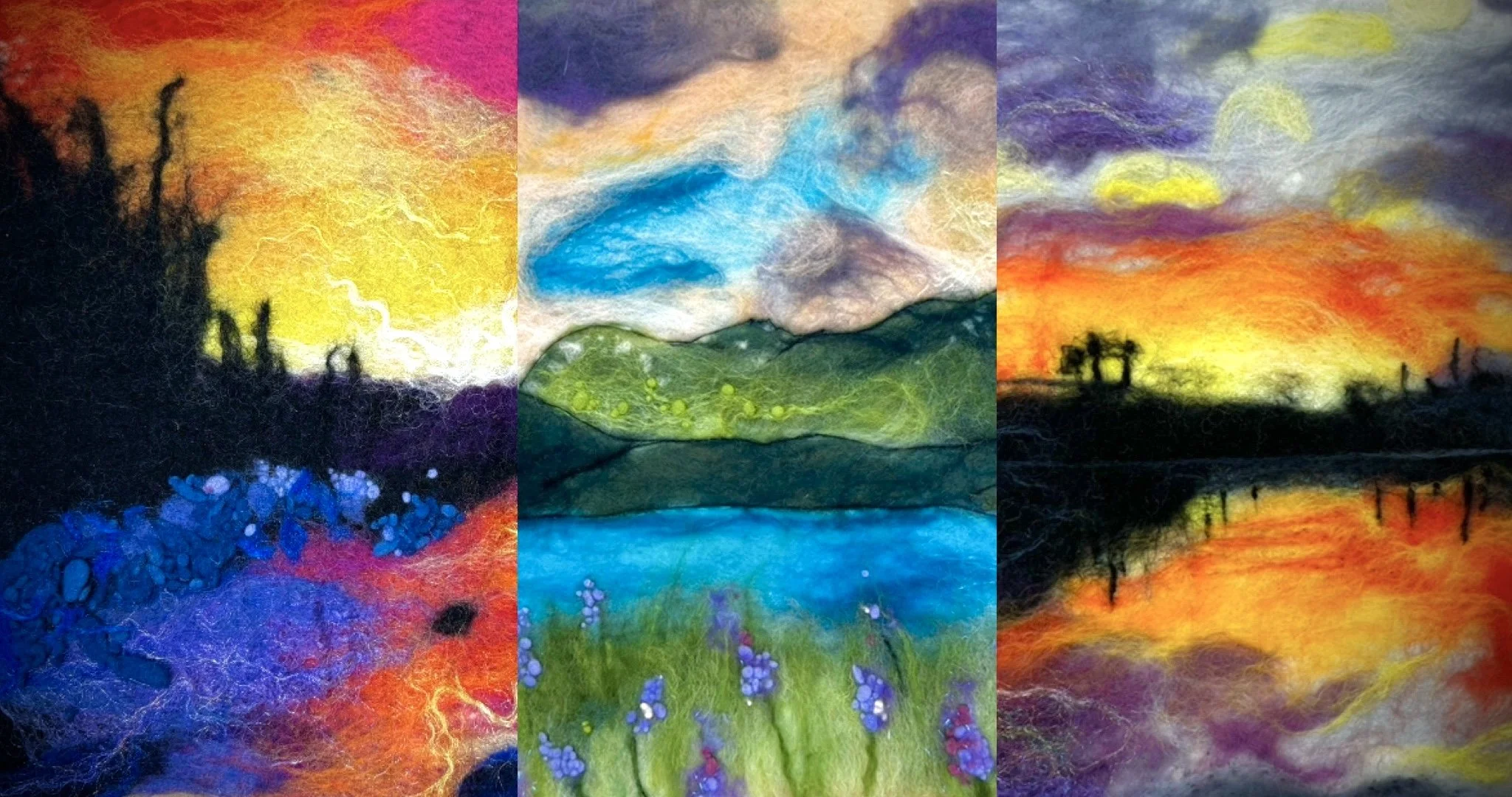 Paint with Wool: Create a Vibrant Landscape with Margaret (1/17 & 1/18)
