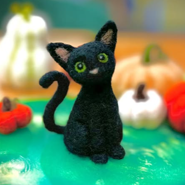 Needle Felted Cats for Beginners (1/22)