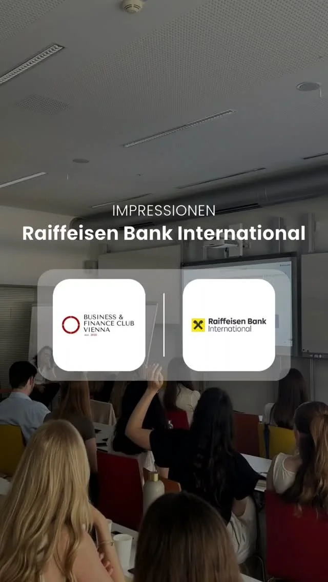 Impressions from our exclusive event with Raiffeisen Bank International!✨️🤩
Participants gained insights from successful leaders in Investment Banking and learned how RBI drives innovation and diversity in finance.💯📊
A real-world case study about