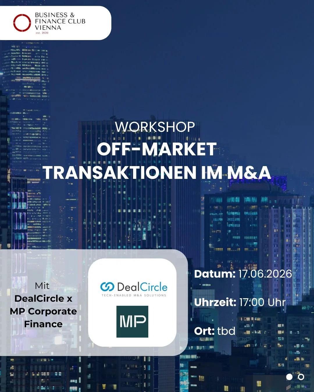BFC x DealCircle x MP Corporate Finance 