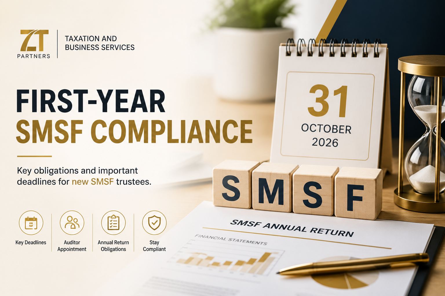 First-Year SMSF Compliance: Key Obligations and Important Deadlines