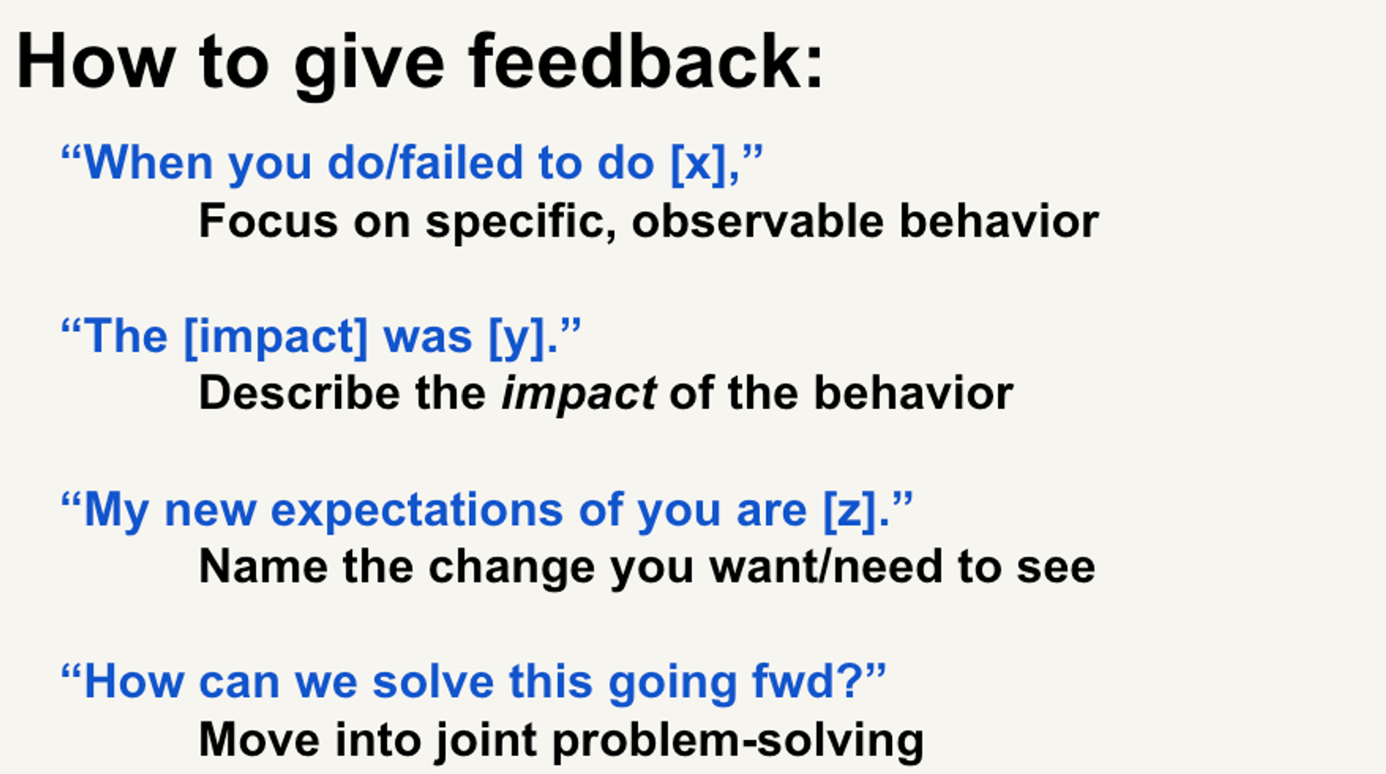How to Give Effective Feedback as a Startup Founder — Scale Yourself