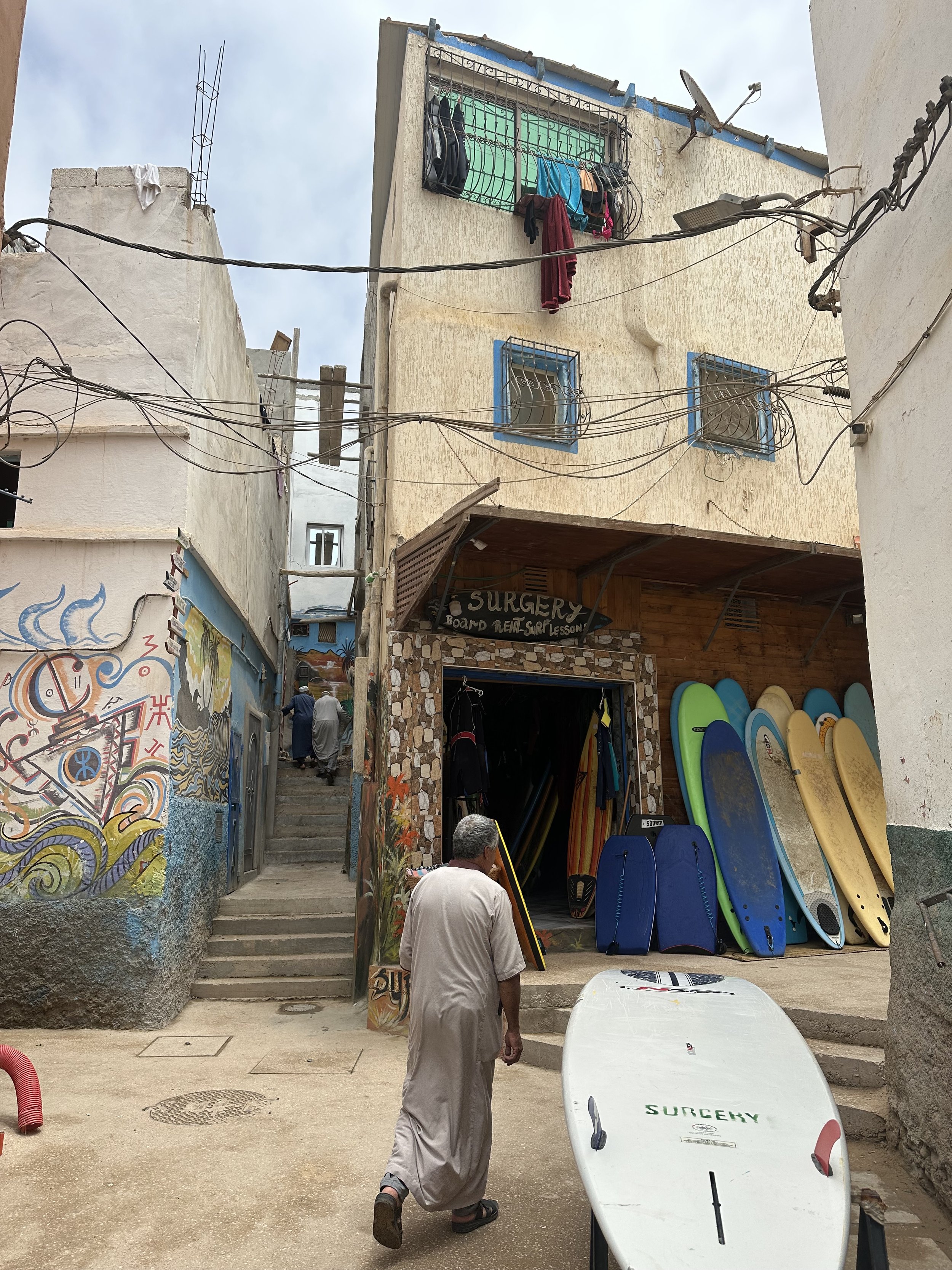 Boutique de surf à Taghazout