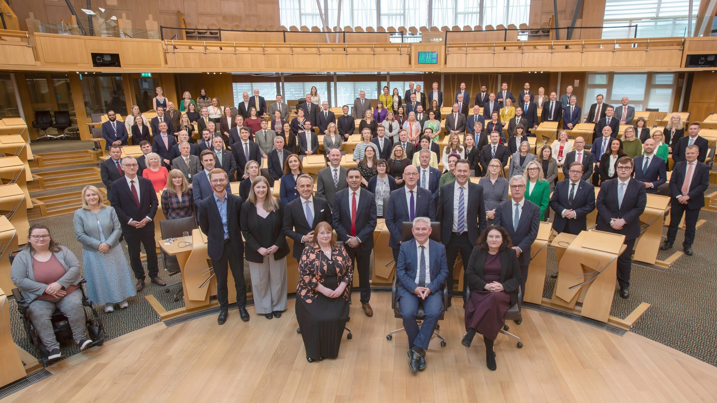 all 129 Members of the Scottish Parliament for Session 7!