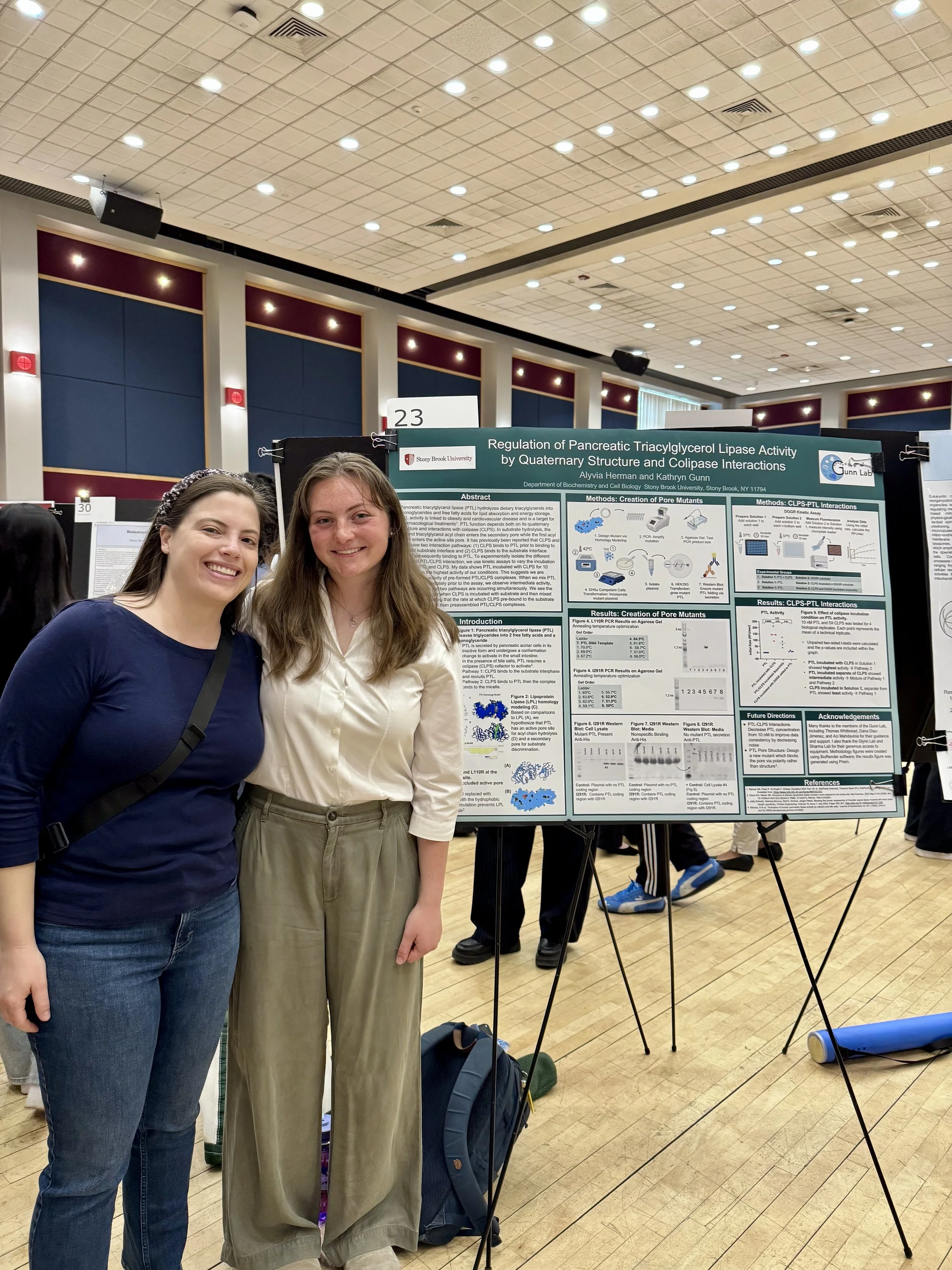 Alyvia Herman Presents Poster at URECA Symposium