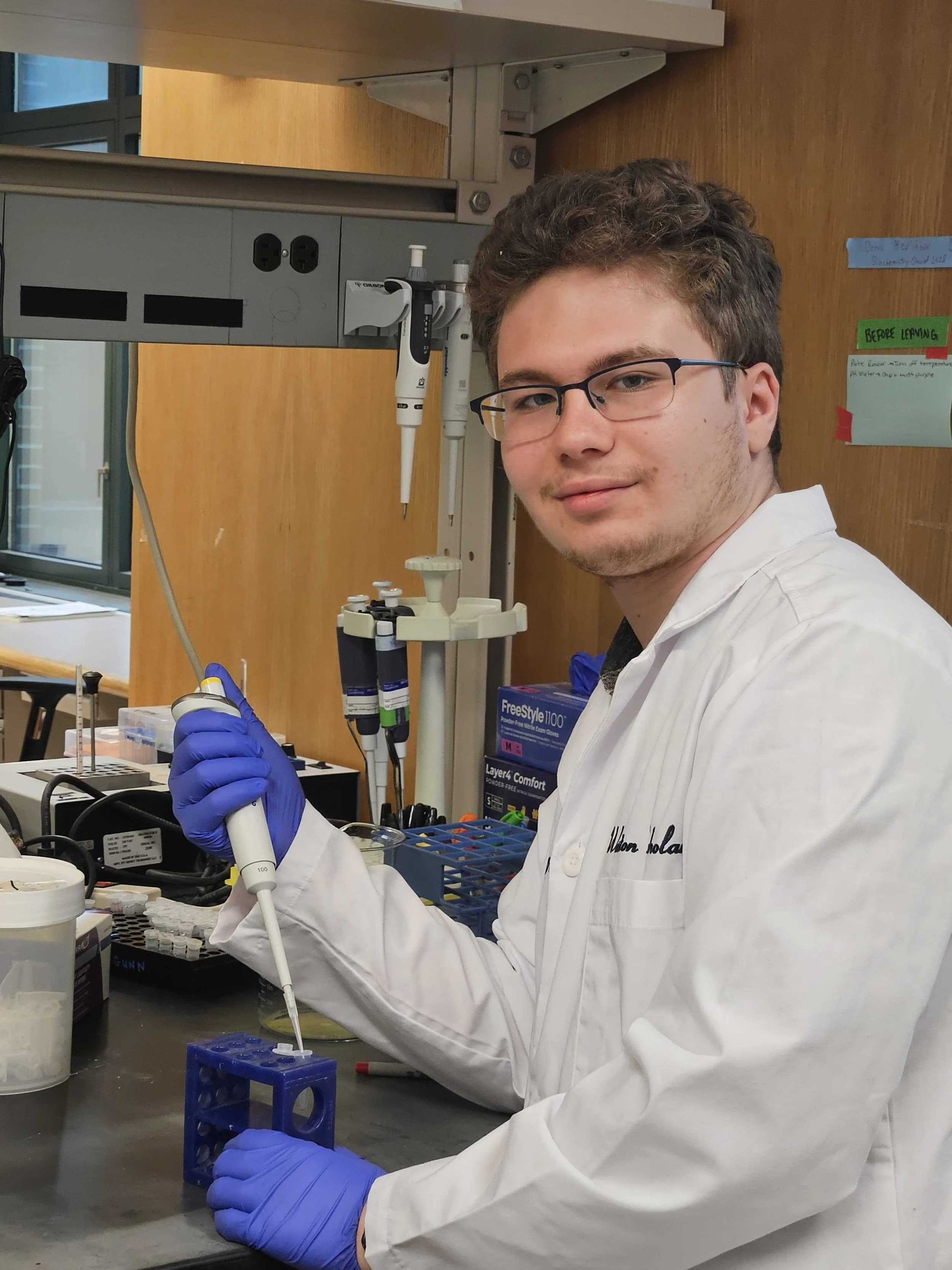 picture of a man in a lab coat