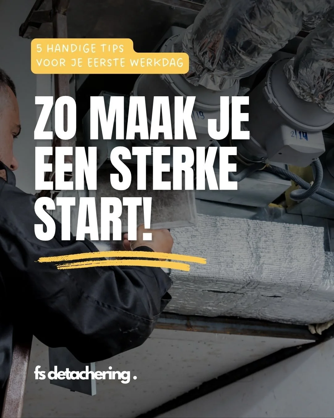 Een eerste werkdag blijft altijd spannend 🙌
Nieuwe collega&rsquo;s, een nieuwe omgeving en natuurlijk de vraag;

𝗛𝗼𝗲 𝗺𝗮𝗮𝗸 𝗶𝗸 𝗲𝗲𝗻 𝗴𝗼𝗲𝗱𝗲 𝗲𝗲𝗿𝘀𝘁𝗲 𝗶𝗻𝗱𝗿𝘂𝗸? 🤷🏽&zwj;♂️

Bij FS Detachering zien we vaak dat juist de kleine dinge