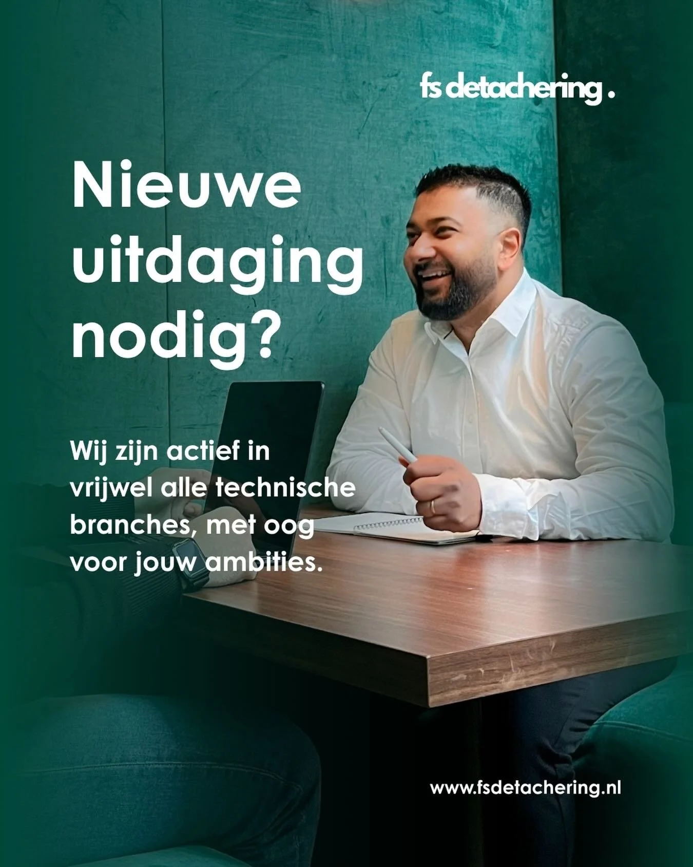 &ldquo;Voor mij is werk altijd meer geweest dan alleen een inkomen.&rdquo;

Dat is de overtuiging die Faris, oprichter van @fsdetachering, vanaf dag &eacute;&eacute;n heeft meegenomen in de manier waarop wij werken. 

Hij gelooft dat werk niet alleen