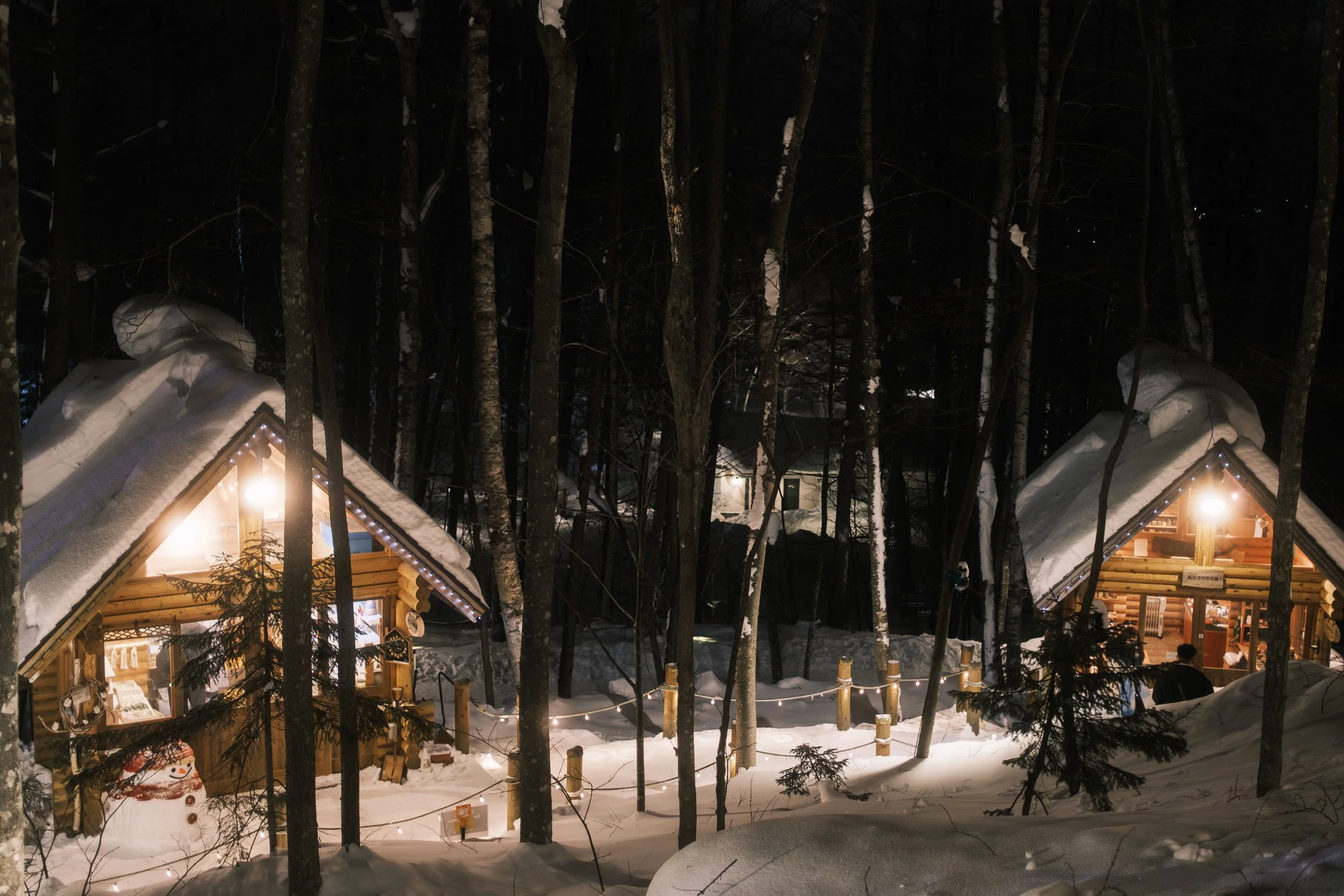 Shopping at Ningle Terrace, Furano