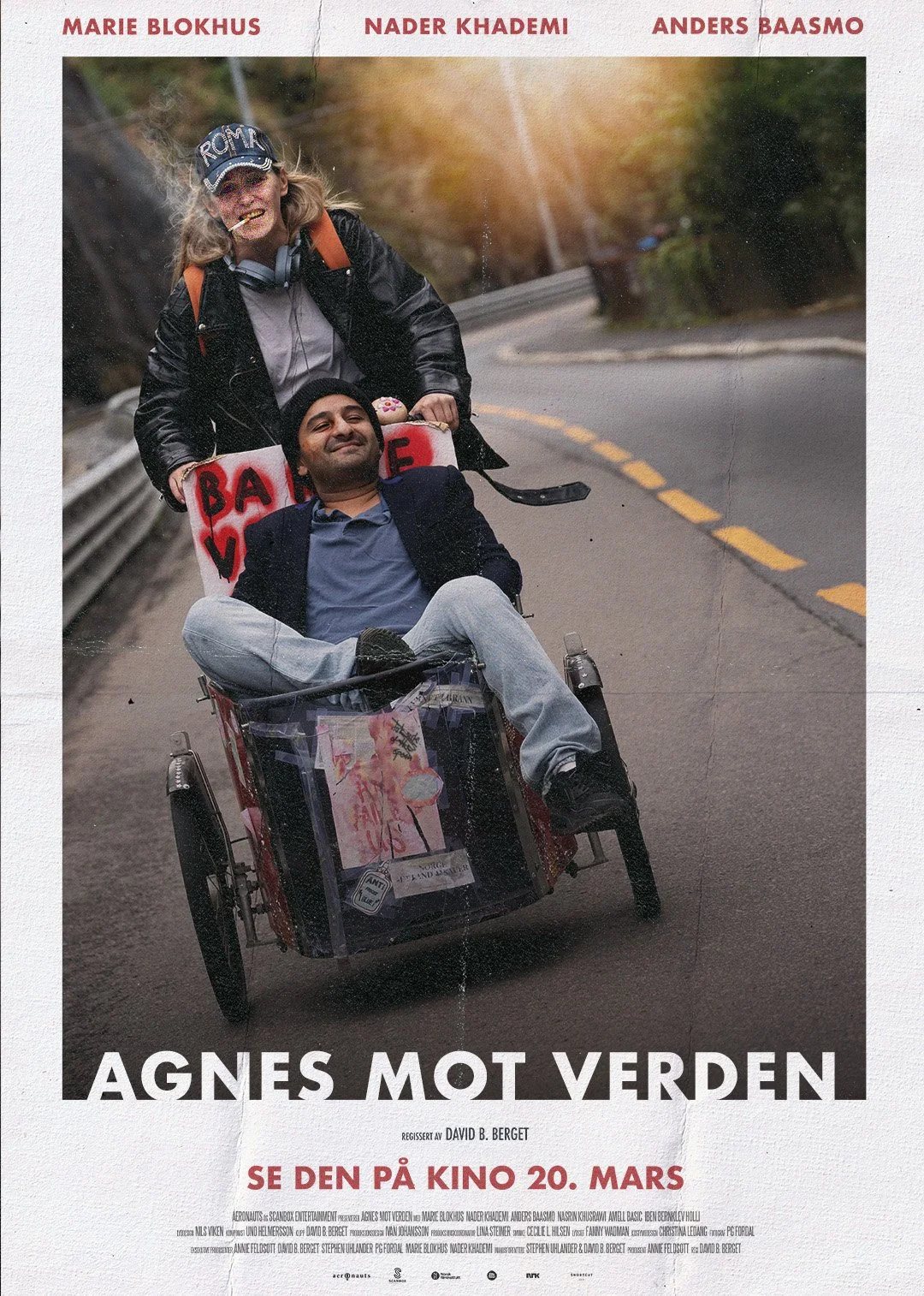 Filmplakat Agnes mot verden