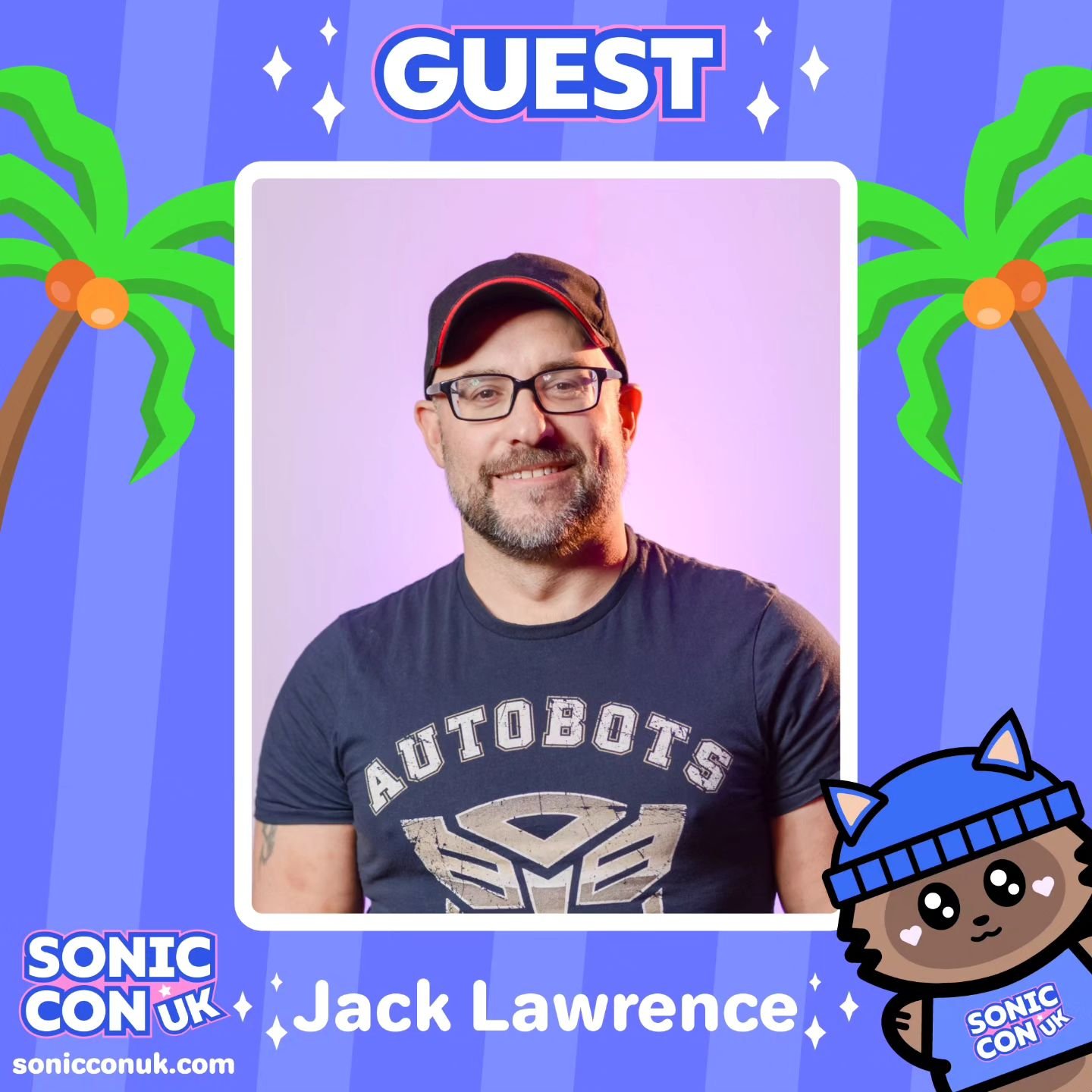 💙✨ Guest announcement! ✨💙 
We're excited to announce that @jlawrence_art will be joining us at Sonic Con UK! 💙 

Jack Lawrence began working as a professional comic artist in early 2003, working for a variety of publishers including Image, Titan, 