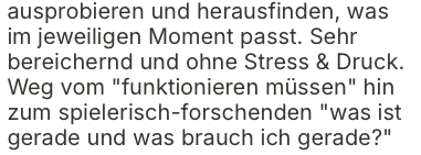 Feedback Peace I17 - kein druck praxis.png