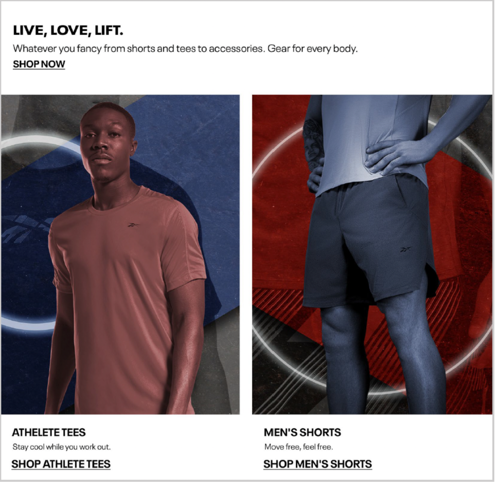 Men's Shorts & Athlete Tees