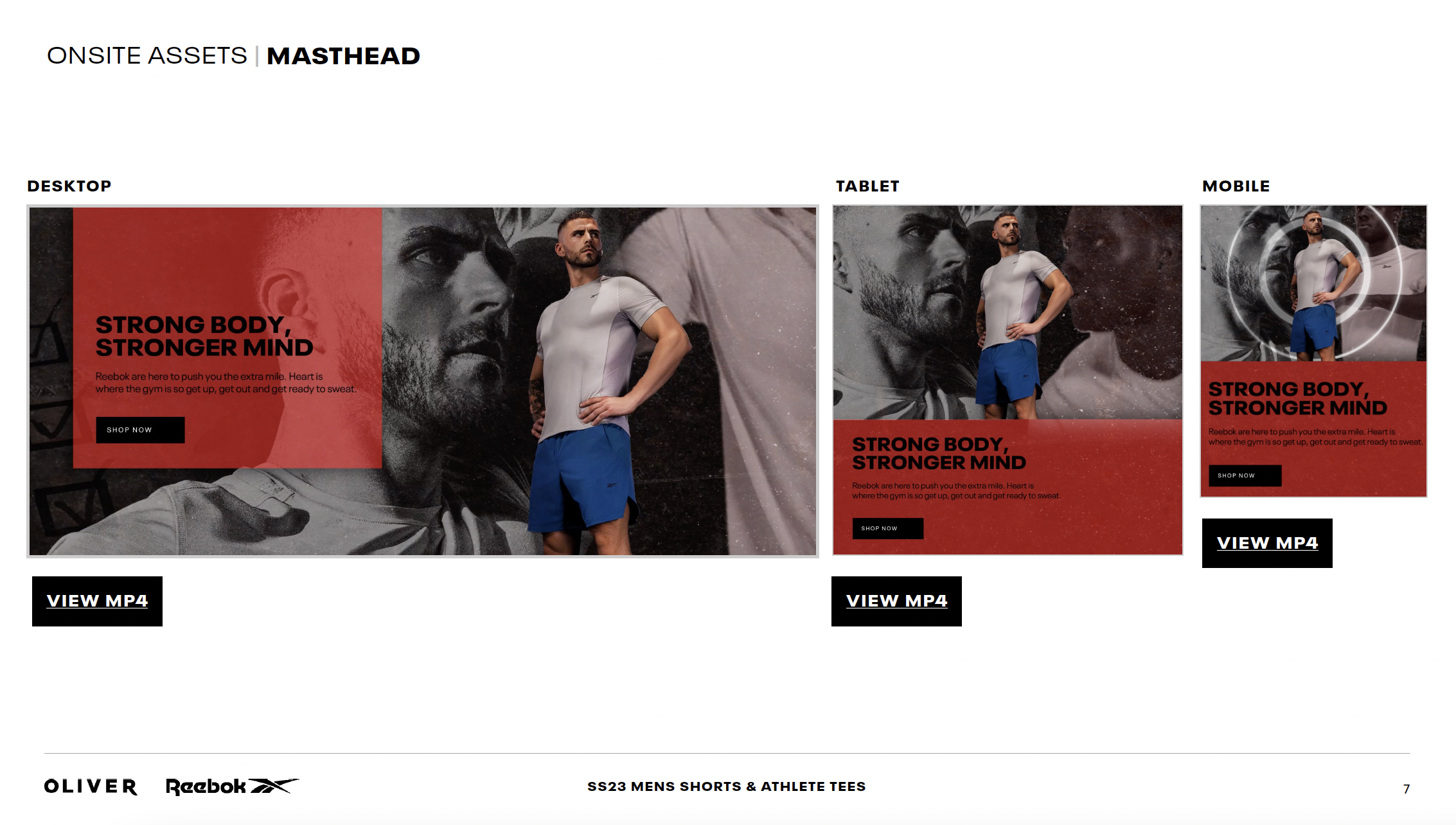Men's Shorts & Athlete Tees