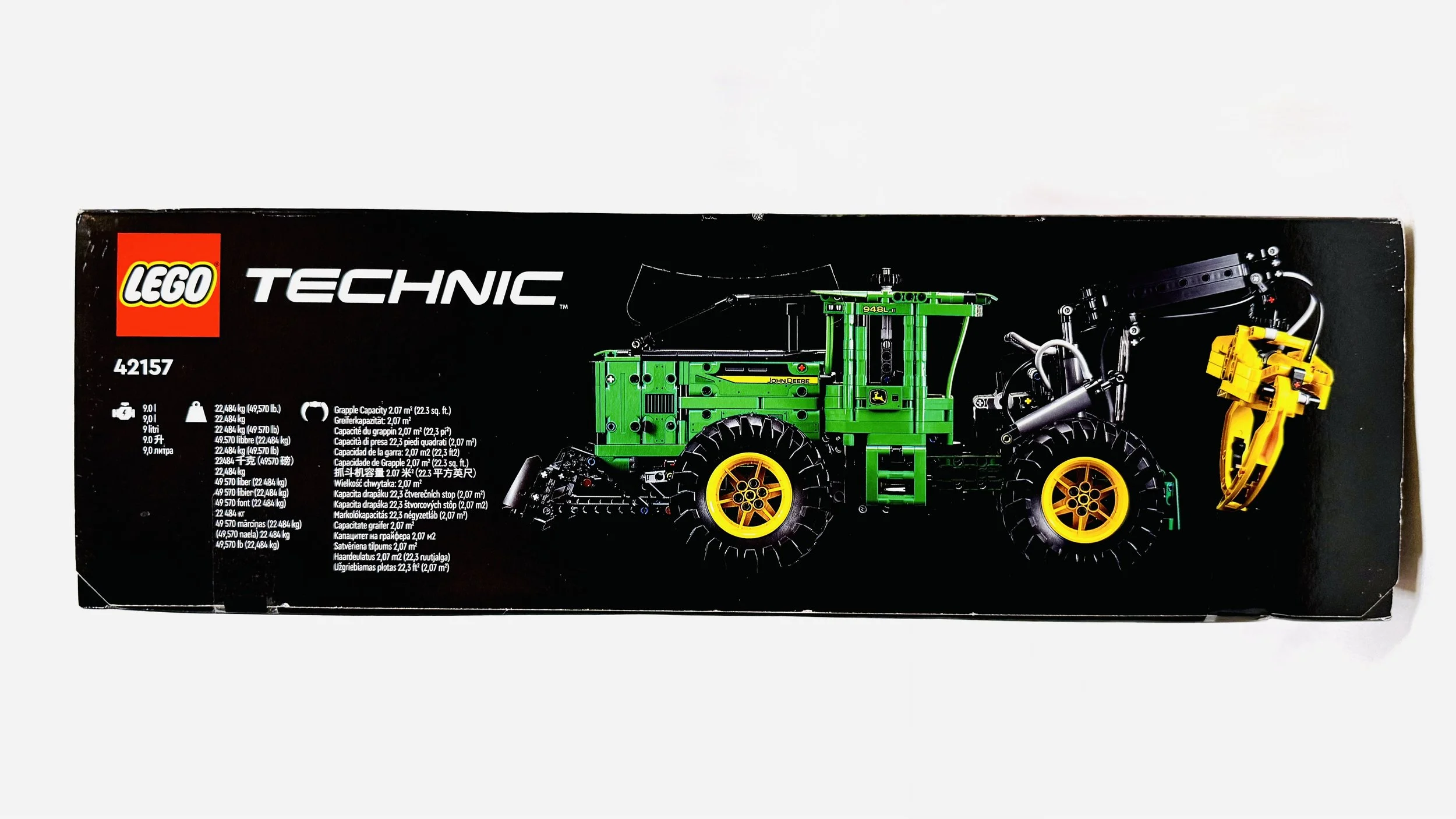 LEGO Technic John Deere 948L-II Skidder Set (42157) | Kuso Oishii