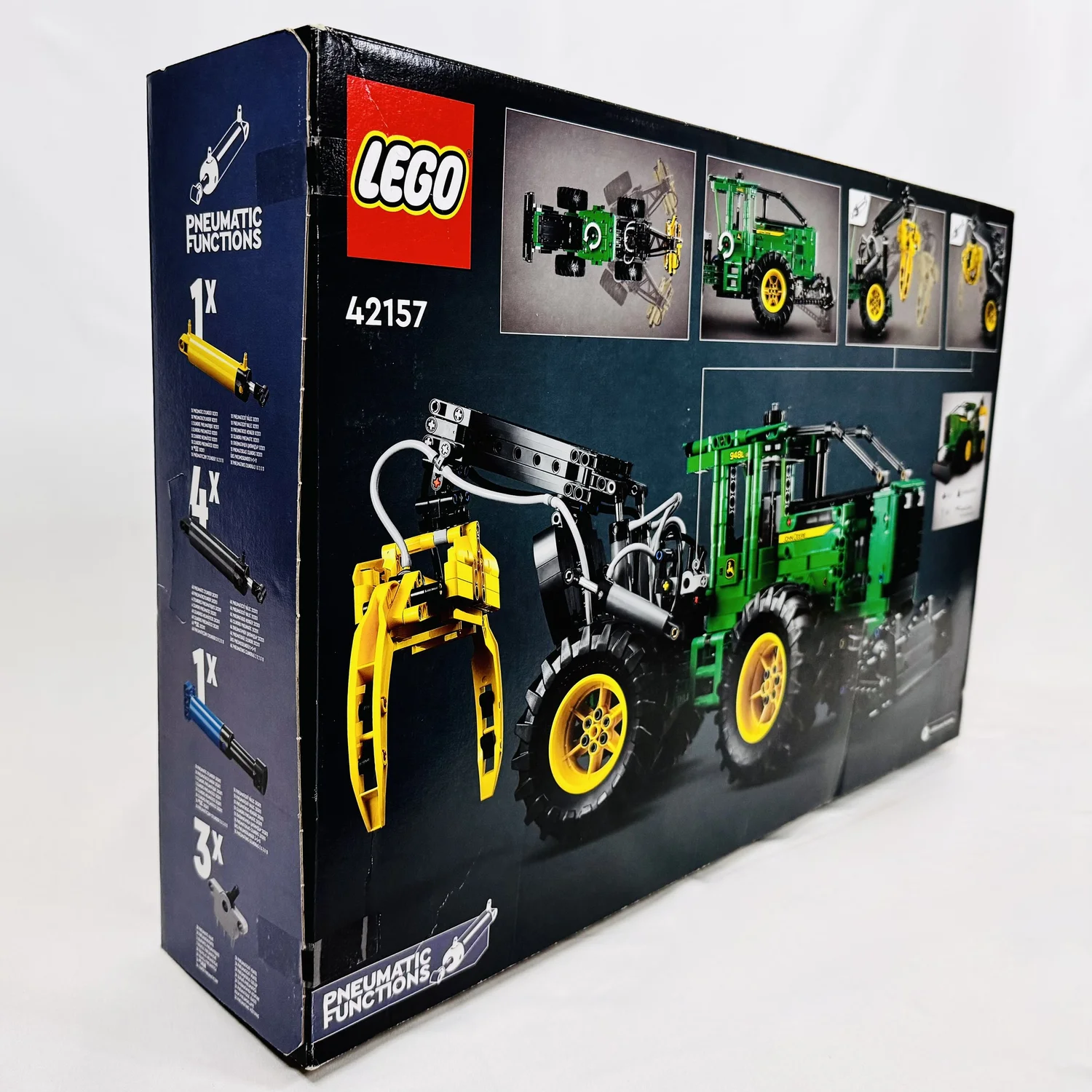 LEGO Technic John Deere 948L-II Skidder Set (42157) | Kuso Oishii