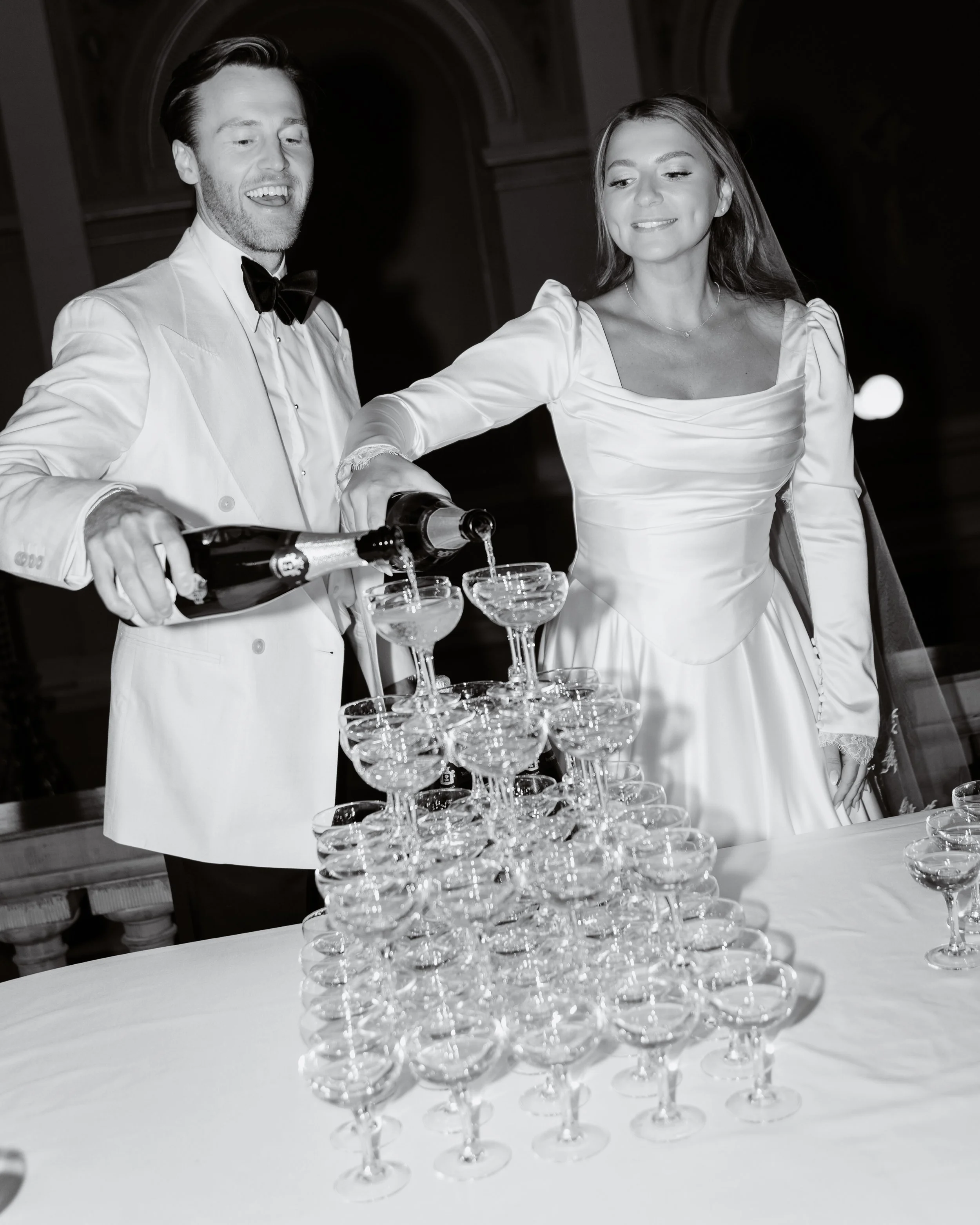 All about 🍾🥂

Set the tone for your celebration with a stunning champagne tower