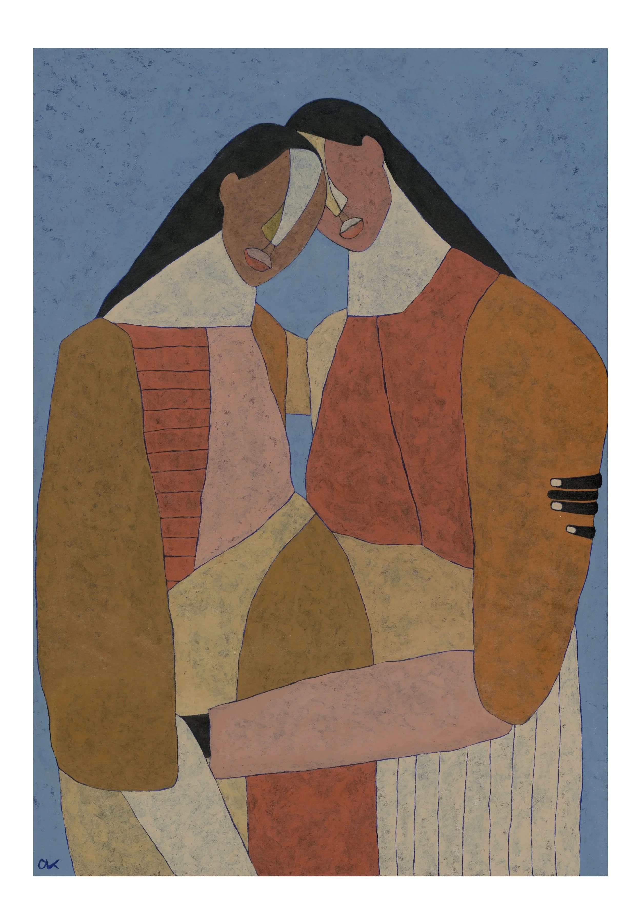 close knit 
100 x 70 cm 
Acryl on Canvas 
2026