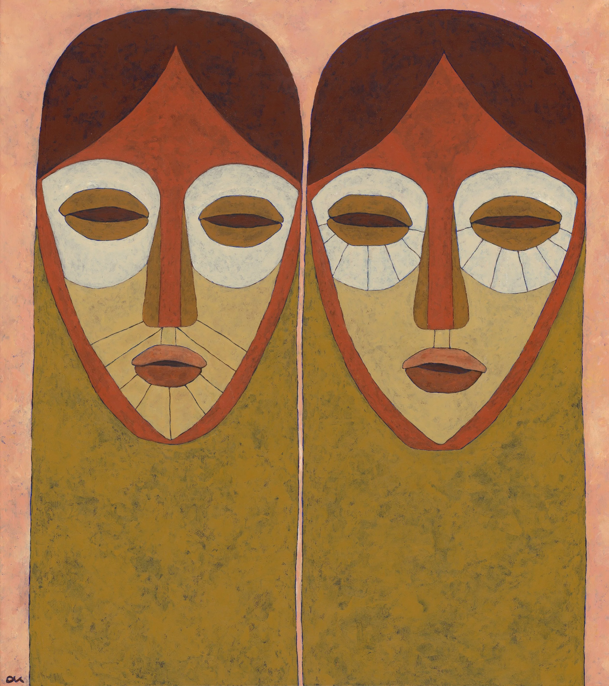 Guardians
90 x 80 cm
Acryl on Canvas 
2026