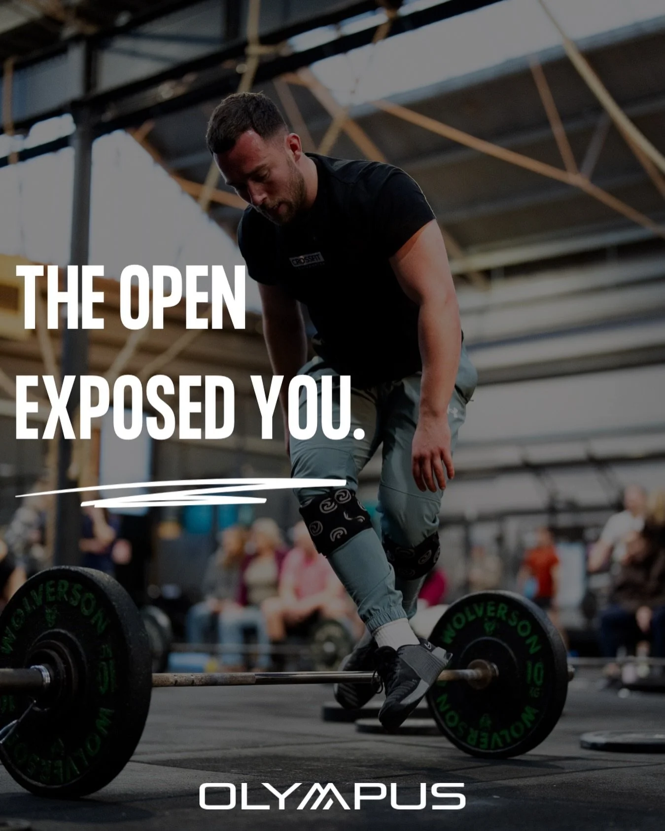 The Open exposed you 🤷🏻&zwj;♀️ 

It&rsquo;s not your effort, you showed up.
It&rsquo;s not your attitude, you gave it everything.

It&rsquo;s your weaknesses.

The bar felt heavy when it shouldn&rsquo;t.
You got stuck where others kept moving.
Work