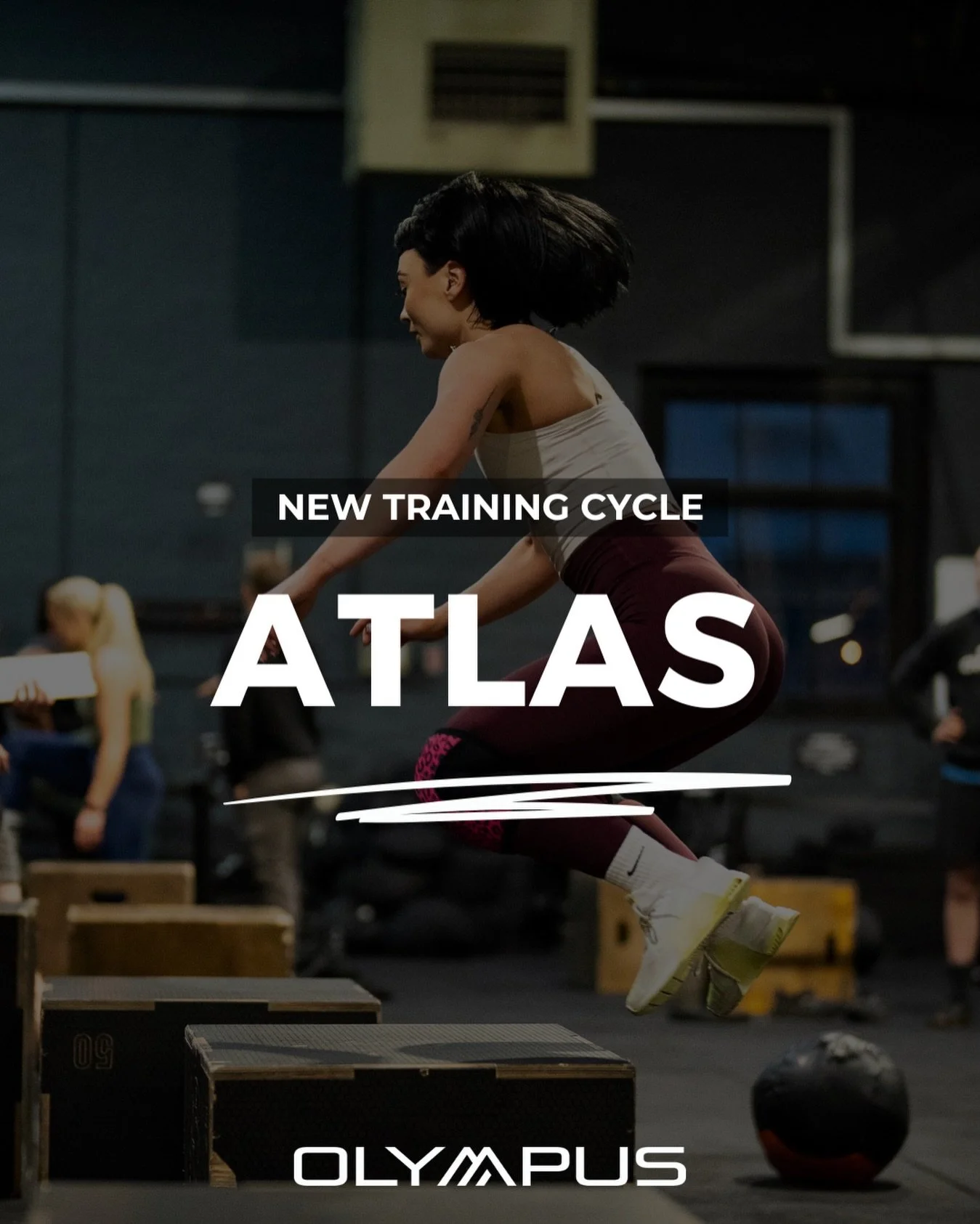STARTS MONDAY 30TH MARCH 🔥 

Atlas is all about stripping back to work on basic strength, lifting technique, gymnastics foundations and aerobic capacity. This is where the blocks are laid for the next season 🧱 

What are the main focuses on this ne