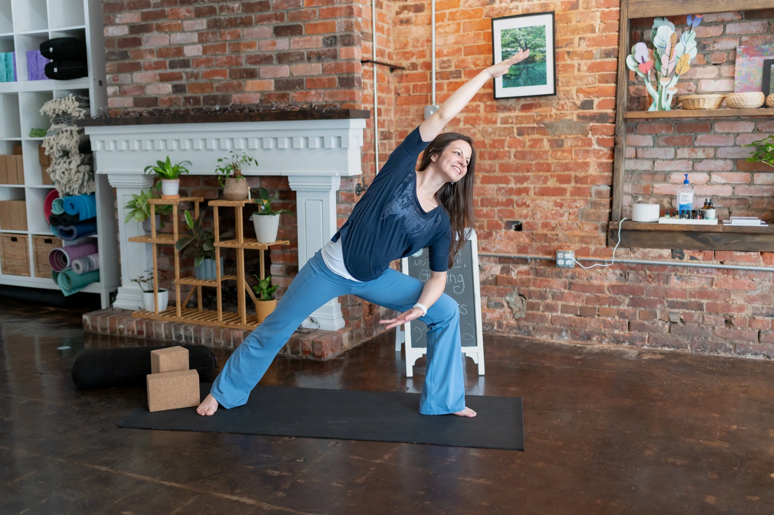 Christian Yoga Smiling