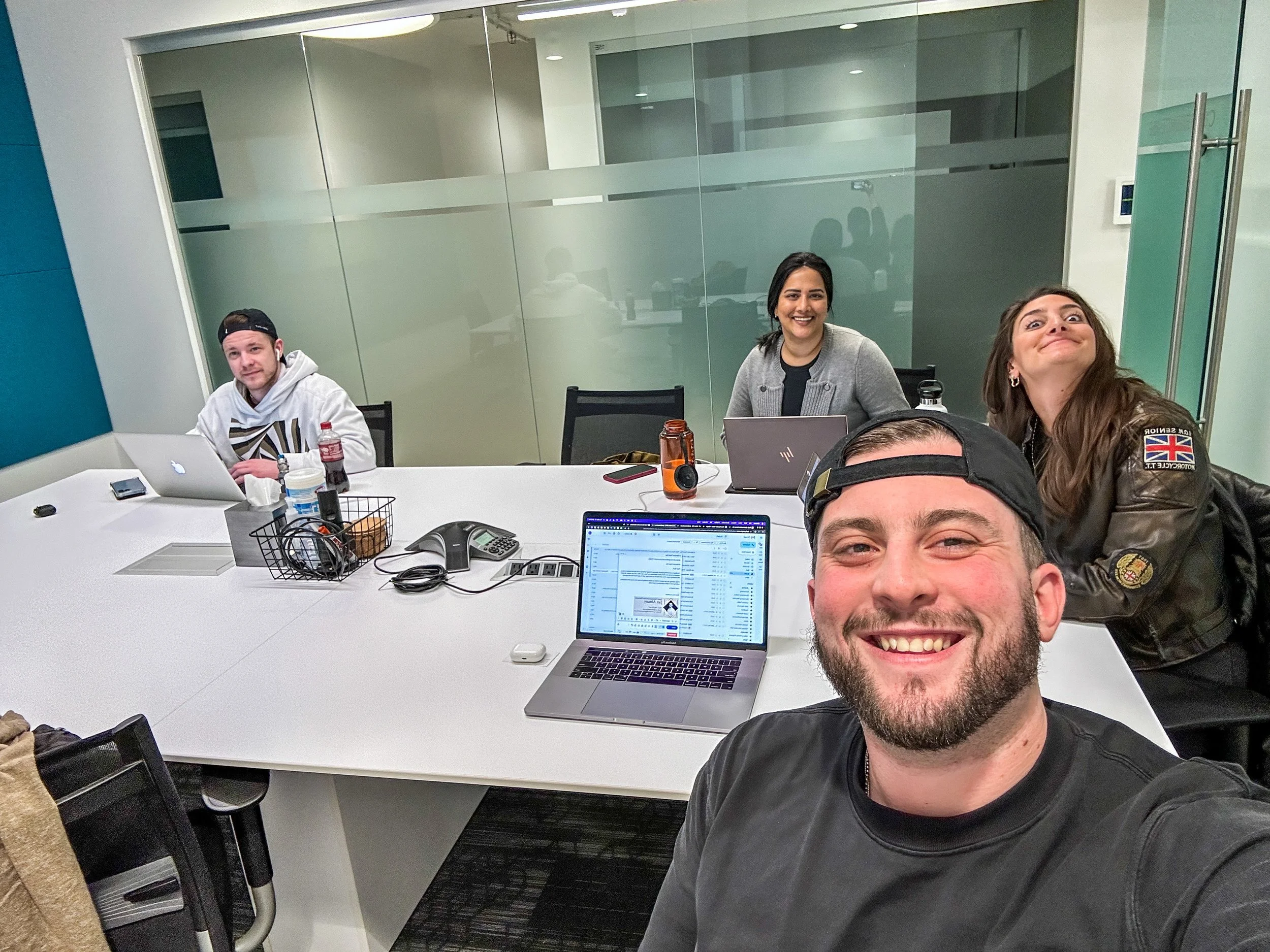 Co-Working in Chicago after a long day of consulting