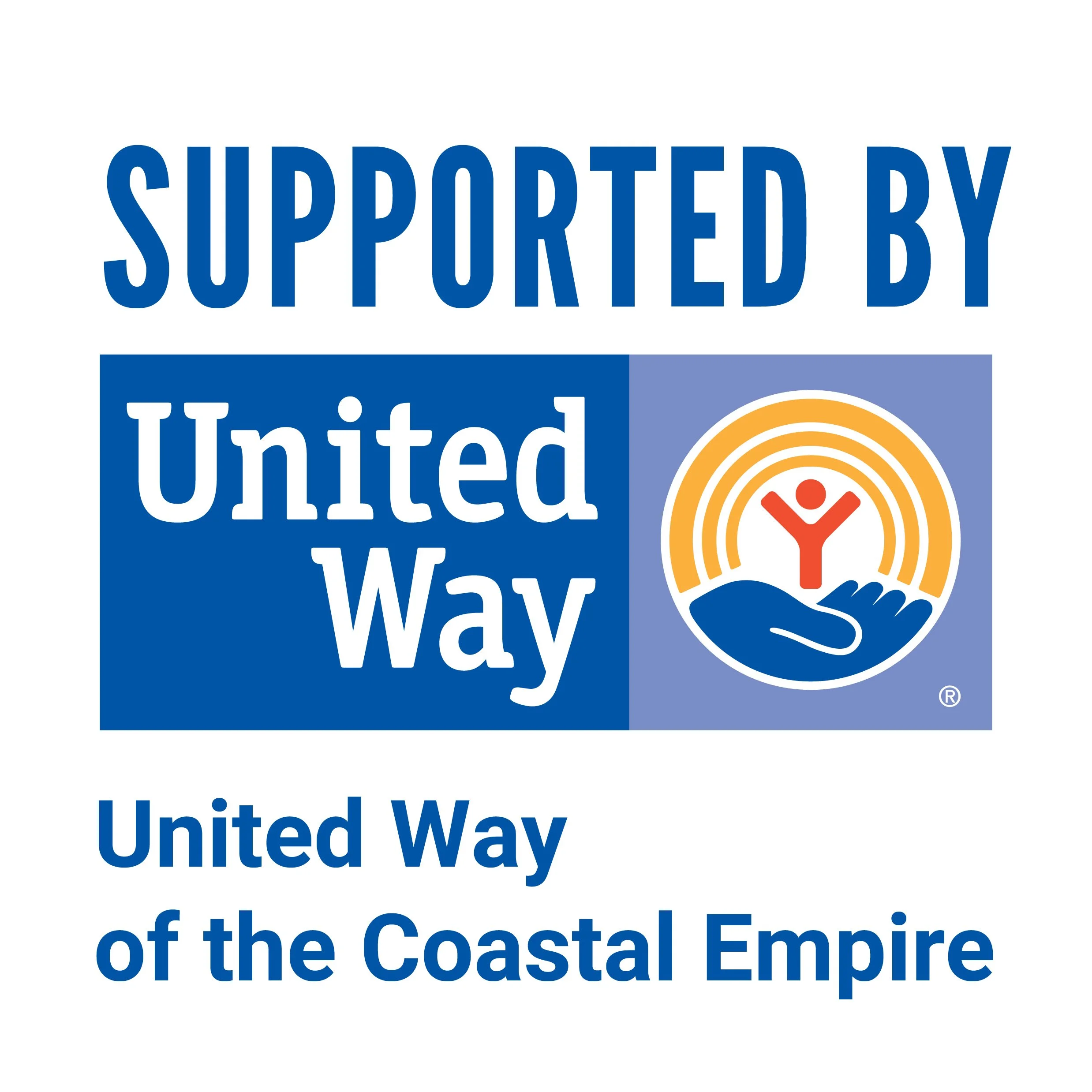 Supported by United Way of the Coastal Empire Logo
