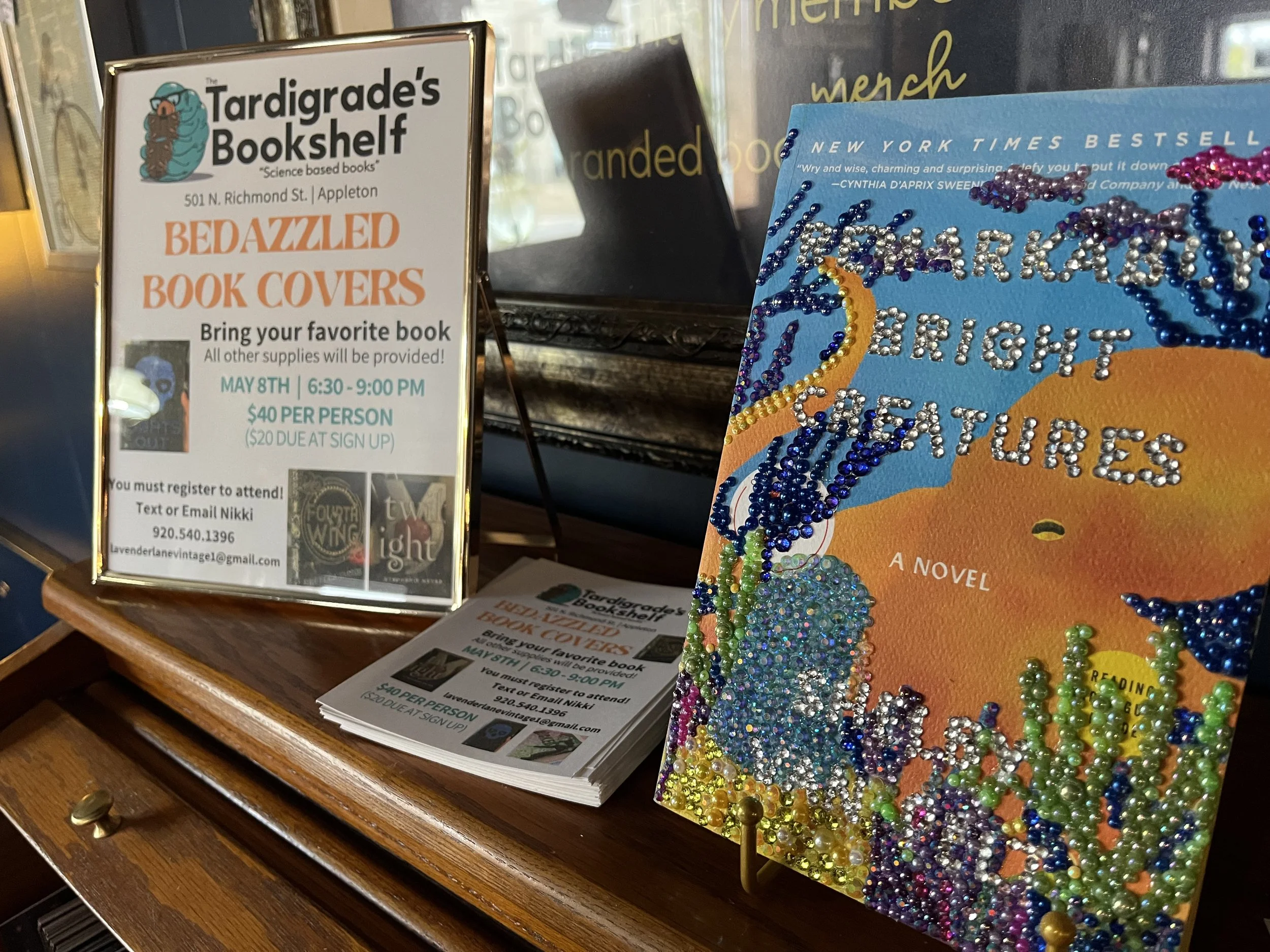 Bedazzled Book Covers