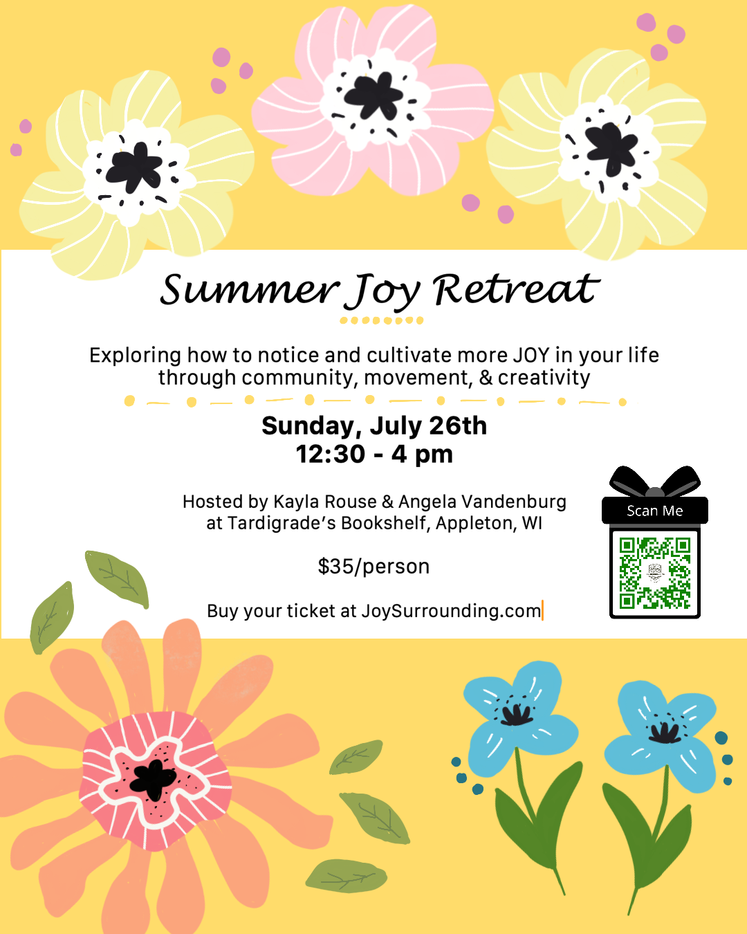 Summer Joy Retreat 