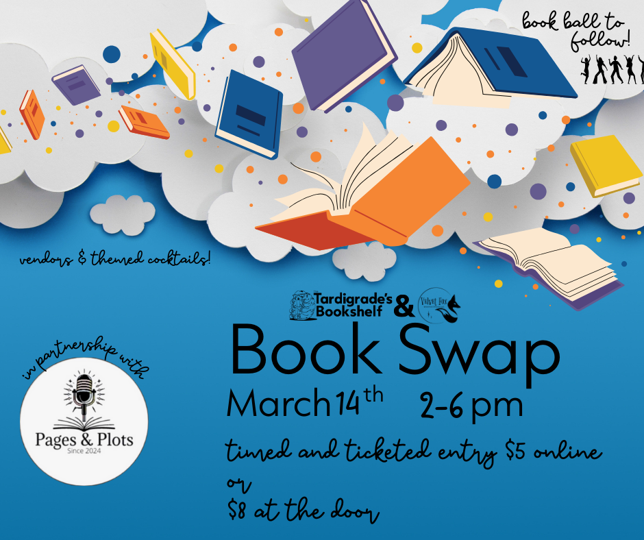 Book Swap (first time slot, 2-4pm)