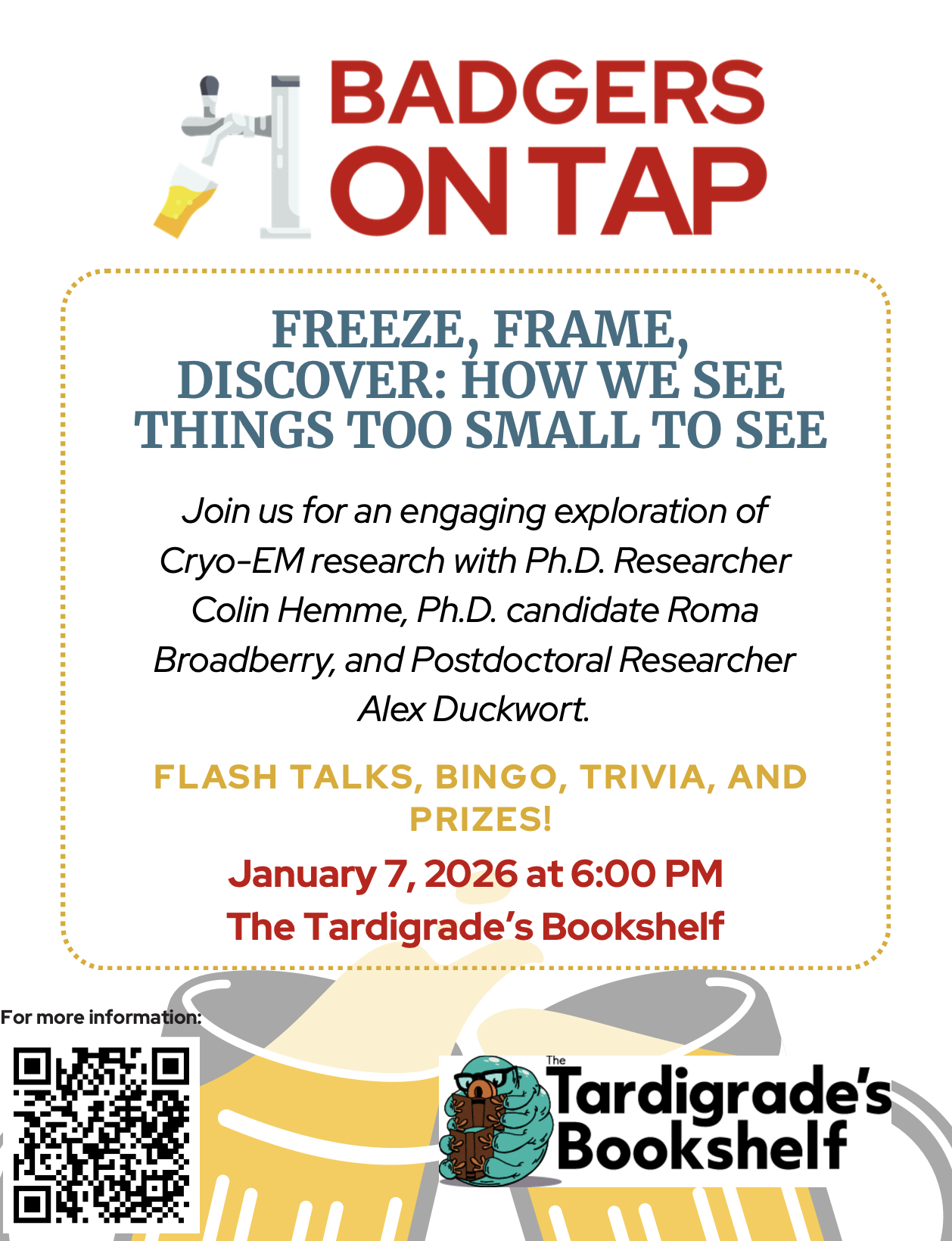 January Fox Valley Science Society : Freeze, Frame, Discover