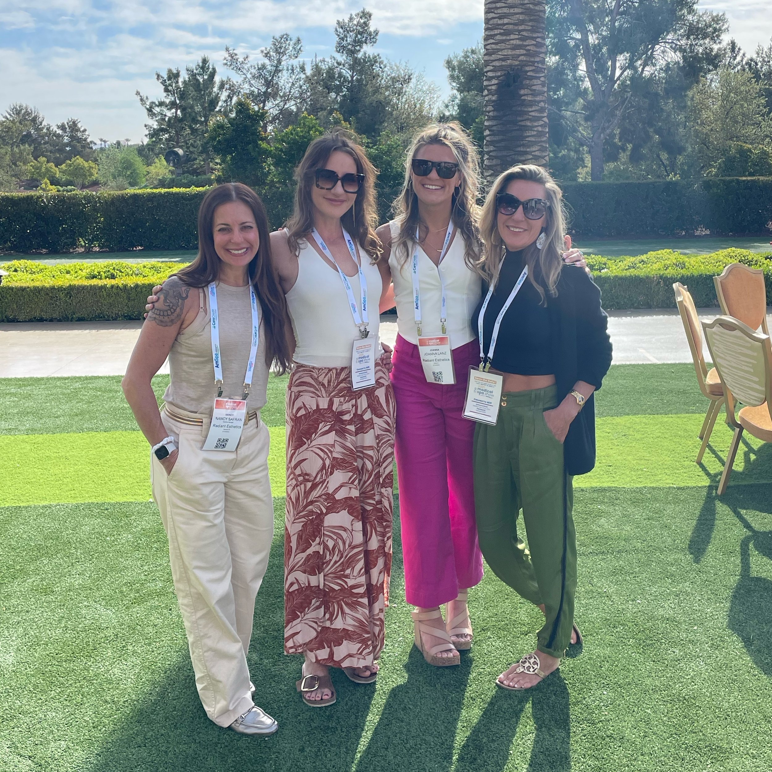 AmSpa Show 2024✨🤍 

The ladies of Radiant Esthetics are spending the weekend in Las Vegas with @amspa_americanmedspa 🤍 They are learning about new treatments, new products and hearing from some of the best aesthetic professionals! 

We can&rsquo;t 