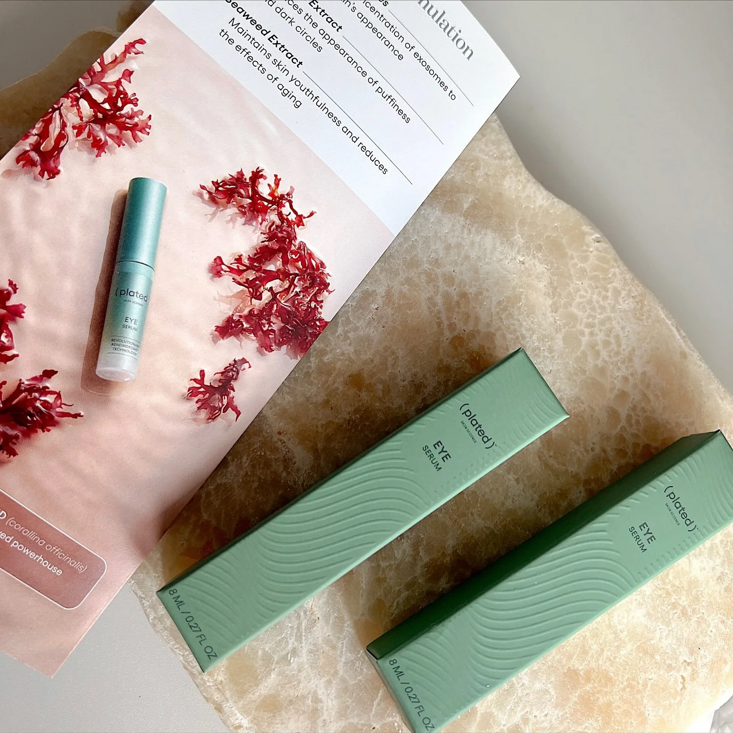 Get ready to glow! 👀 🌟

PLATED eye is here at Radiant, packed with Exosomes, Caffeine, and Seaweed extract to reduce under-eye puffiness and dark circles. 

#plated #platedeye #undereyecircles #medspa #esthetics