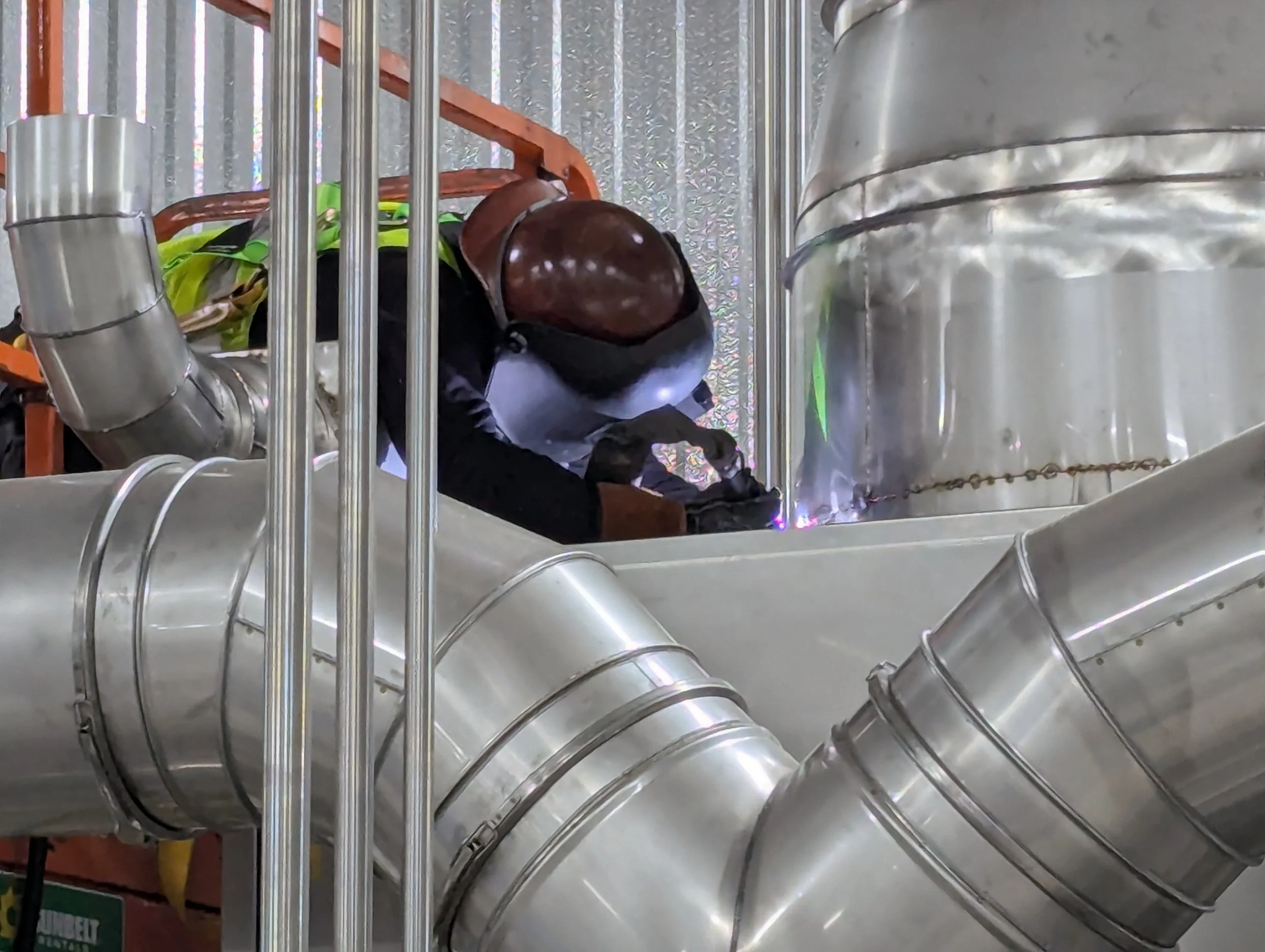 HAVE TO GET IN THOSE HARD TO REACH PLACES WHILE STAYING SAFE AND WELDING PRECISE