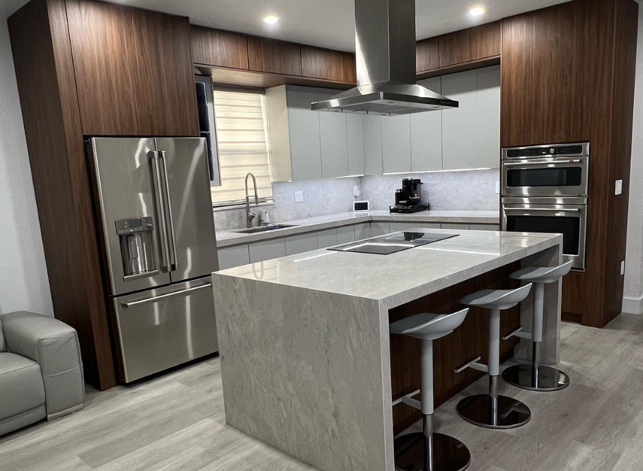 Contemporary Kitchen Remodel by Deluxe Contractors, LLC — Project 2 project photo