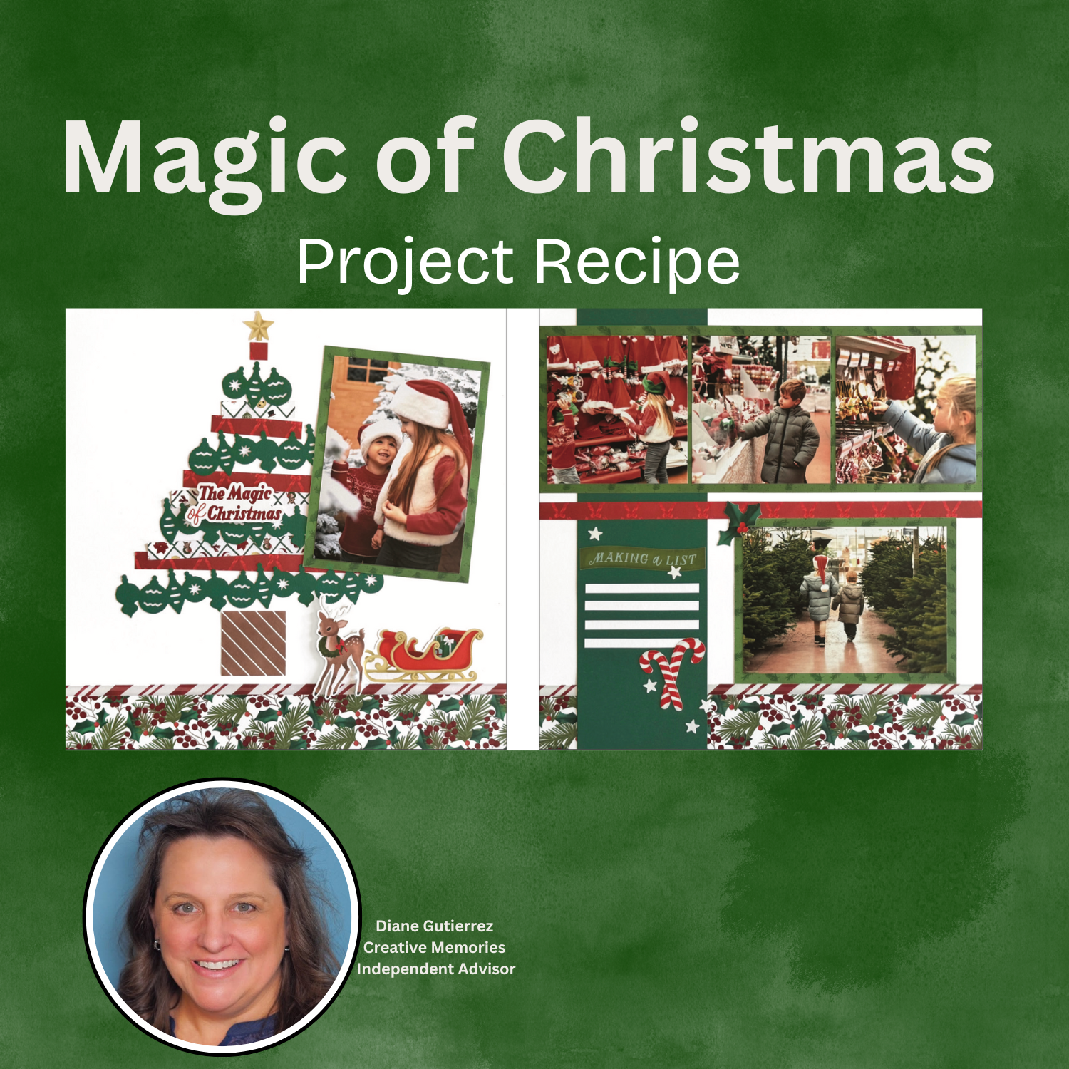 Magic of Christmas Project Recipe