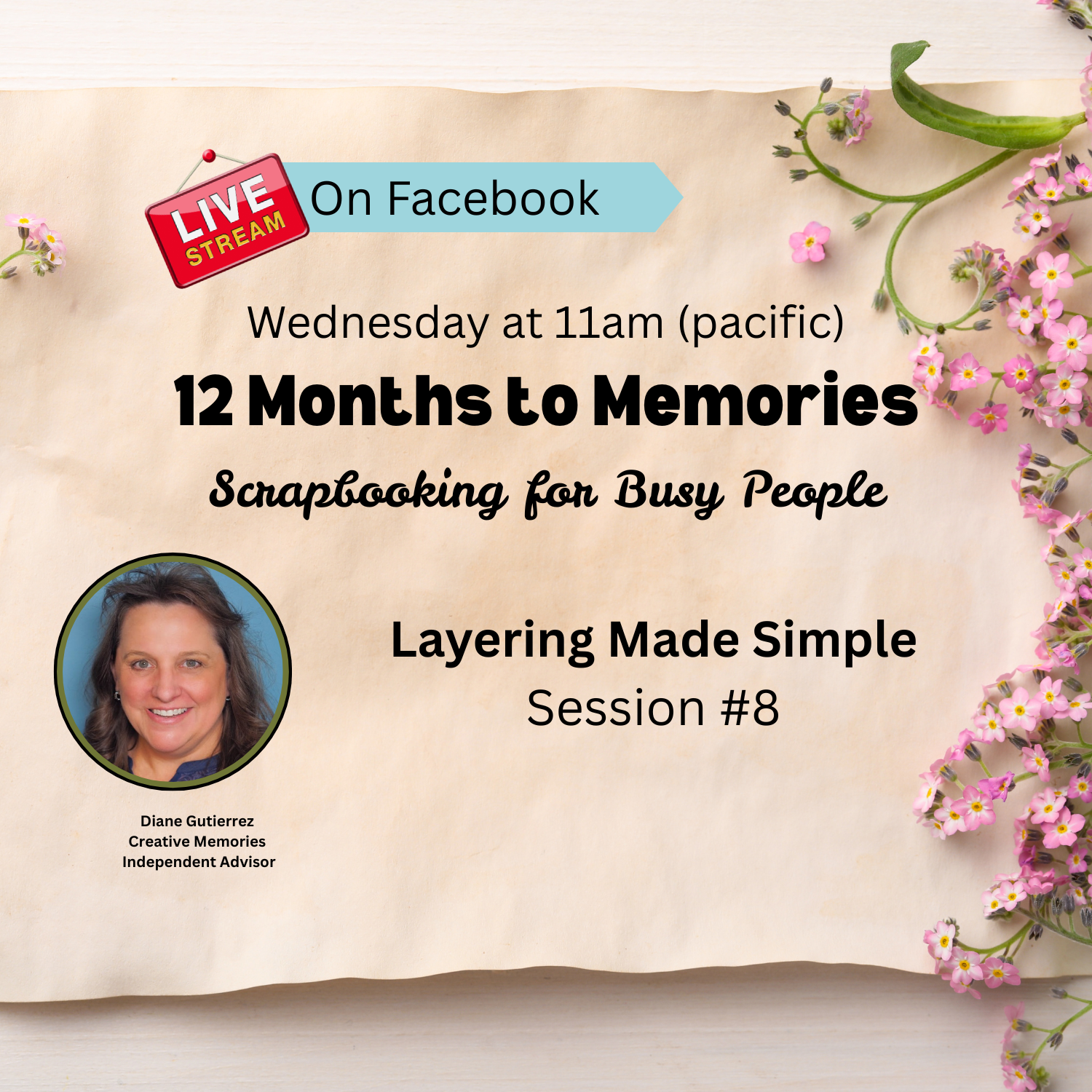 Session #8 - 12 Months to Memories