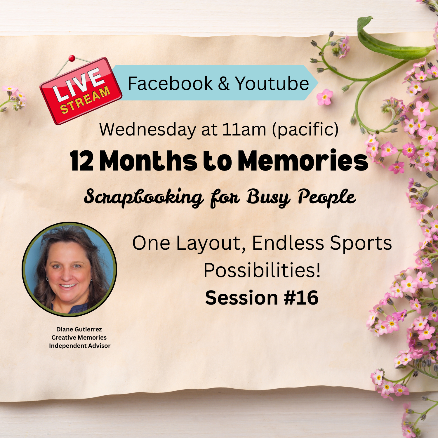 Session #16 - 12 Months to Memories