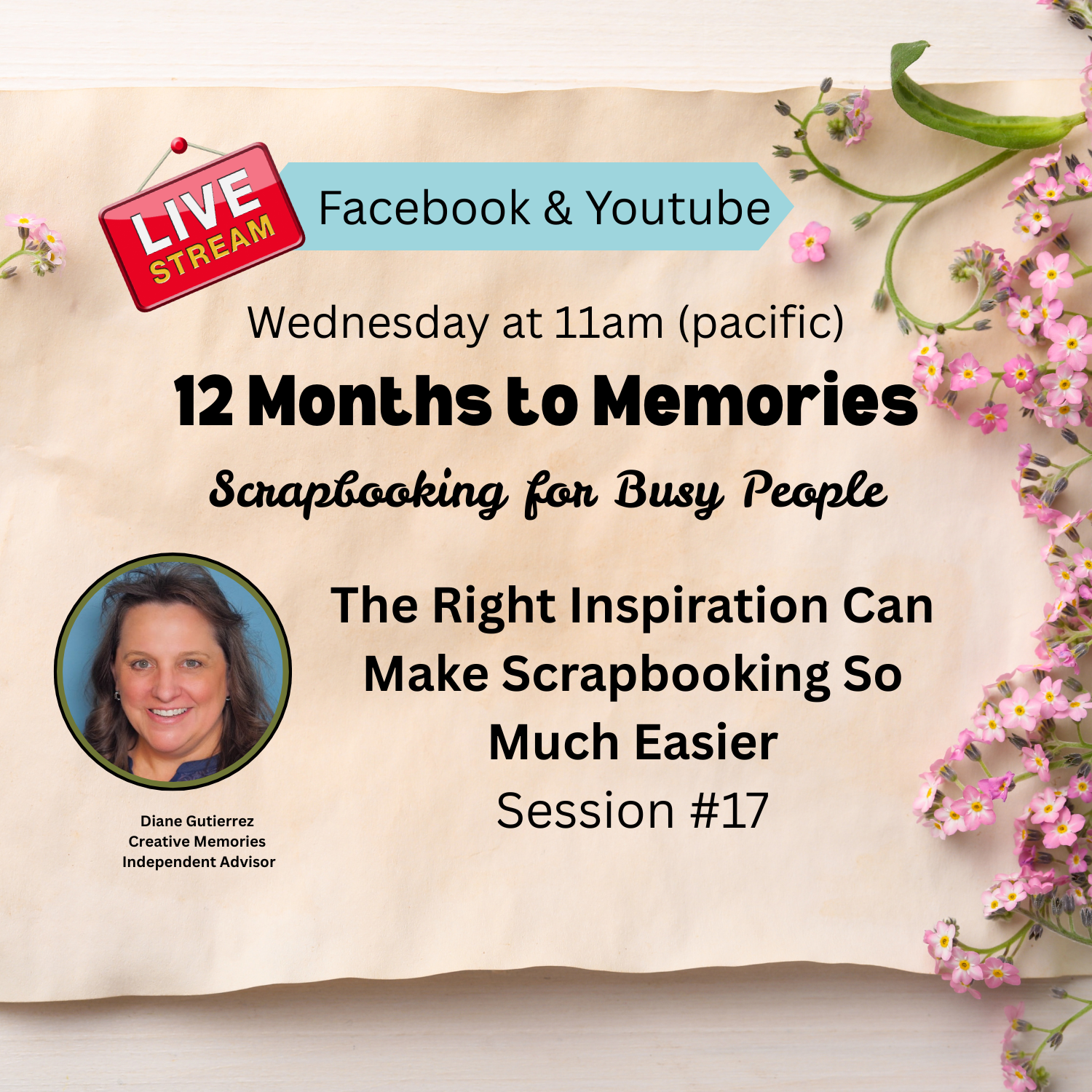 Session #17 - 12 Months to Memories