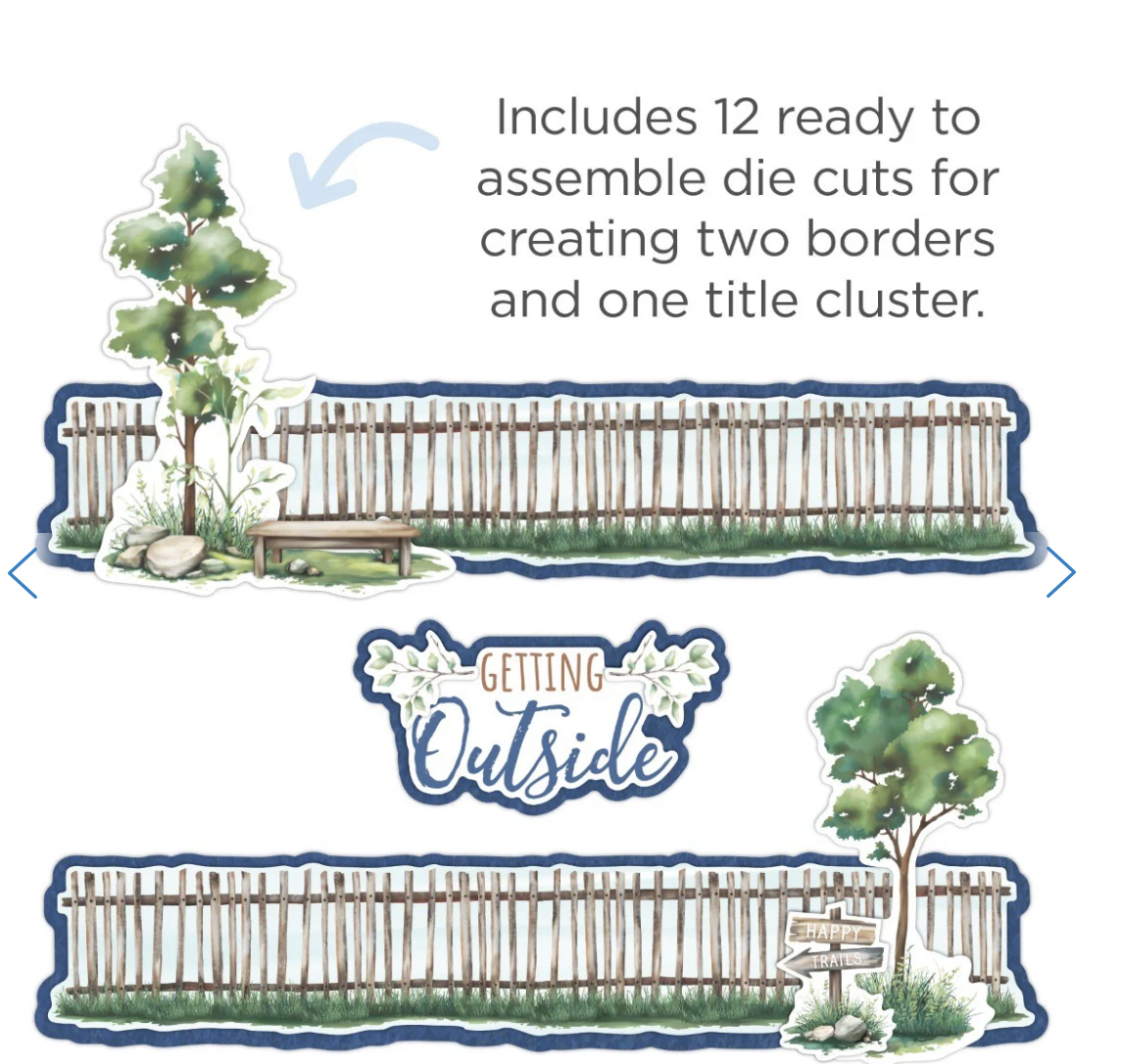 Getting Outdoors Border & Title Kit