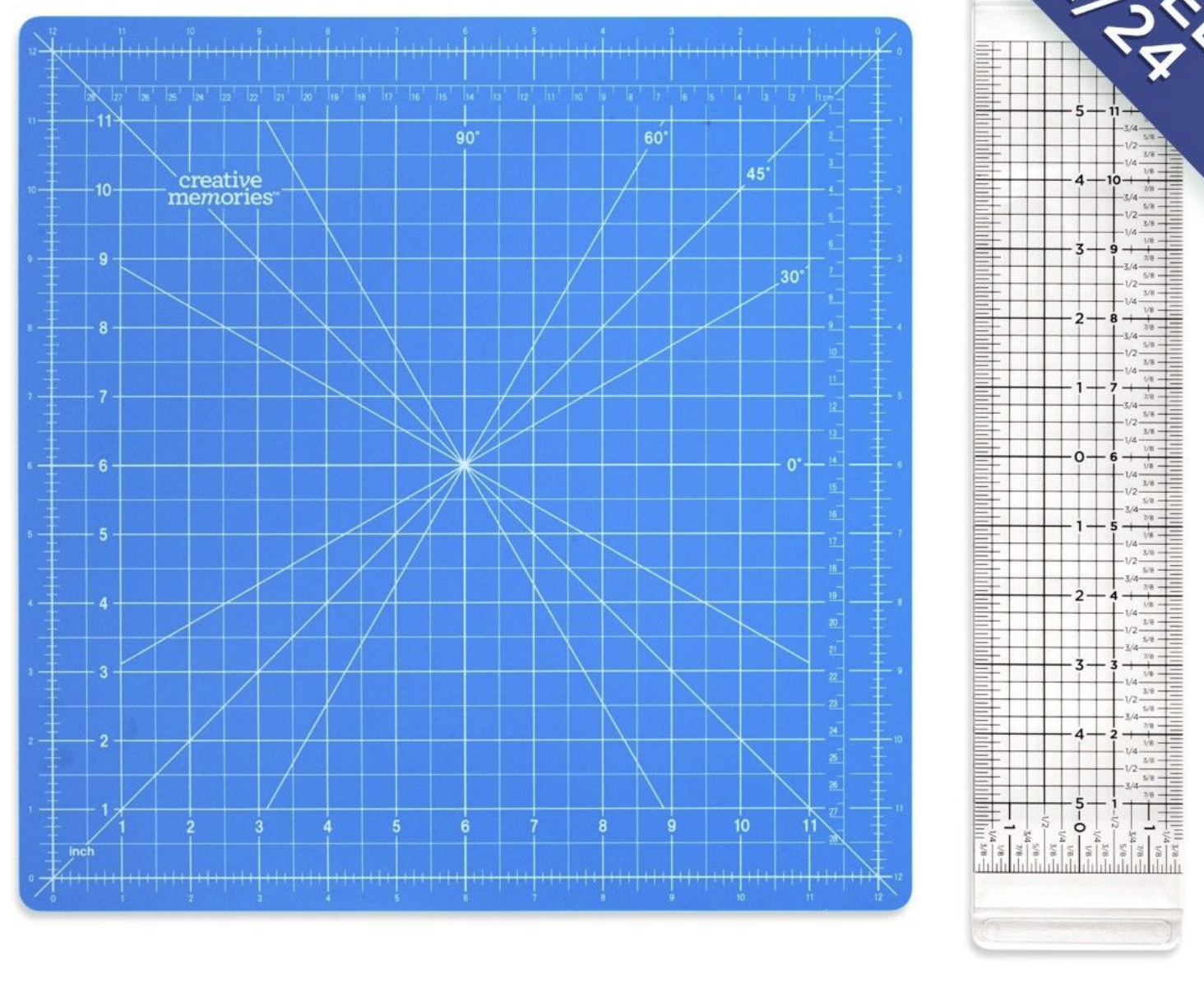 Cutting Mat & Ruler Bundle