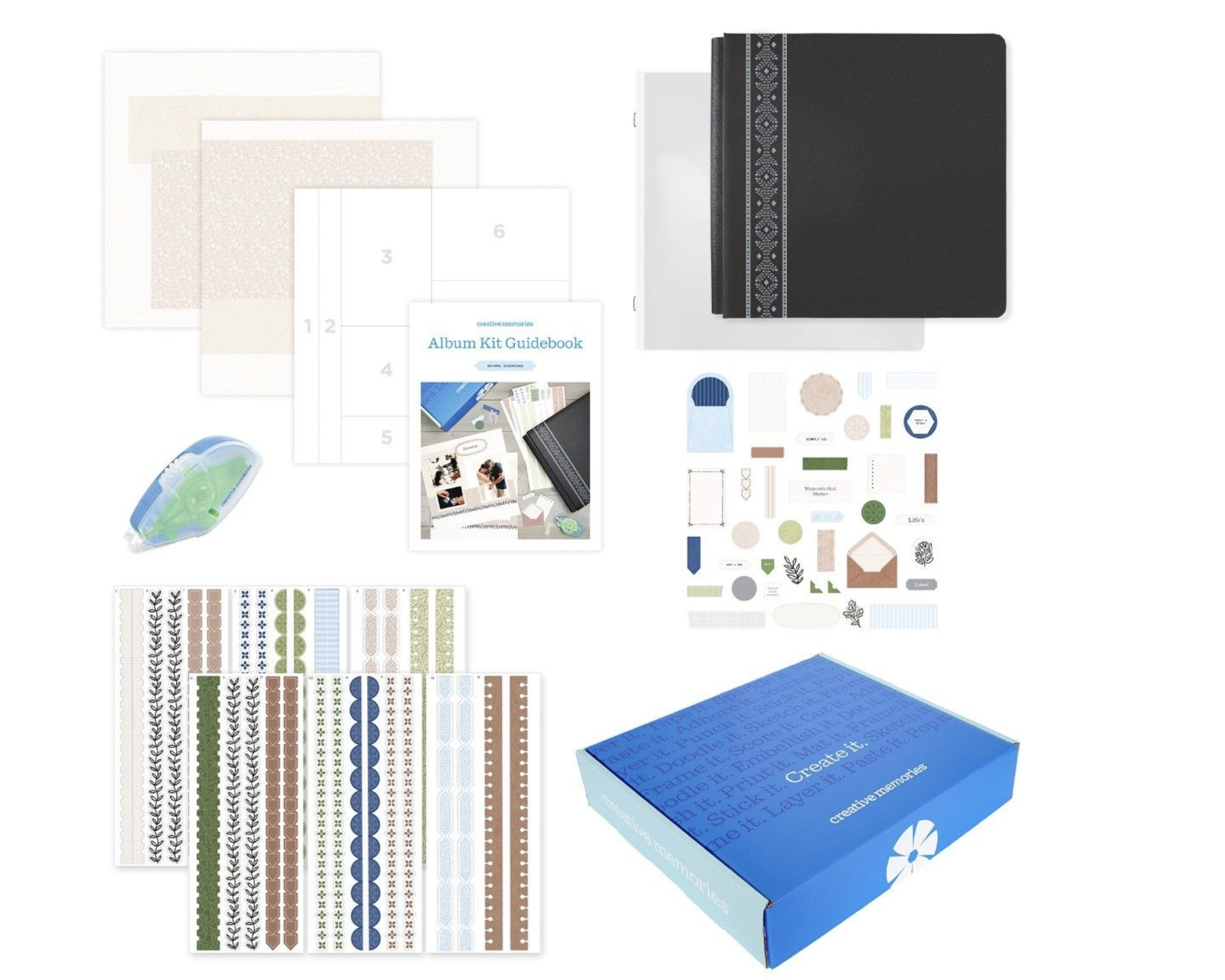 Natural Beginnings  Album Kit! (with bonus items)