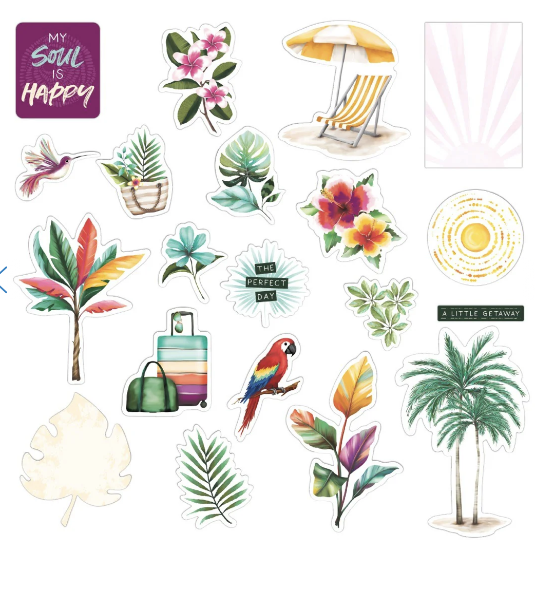 Tropical Garden Embellishment Pack