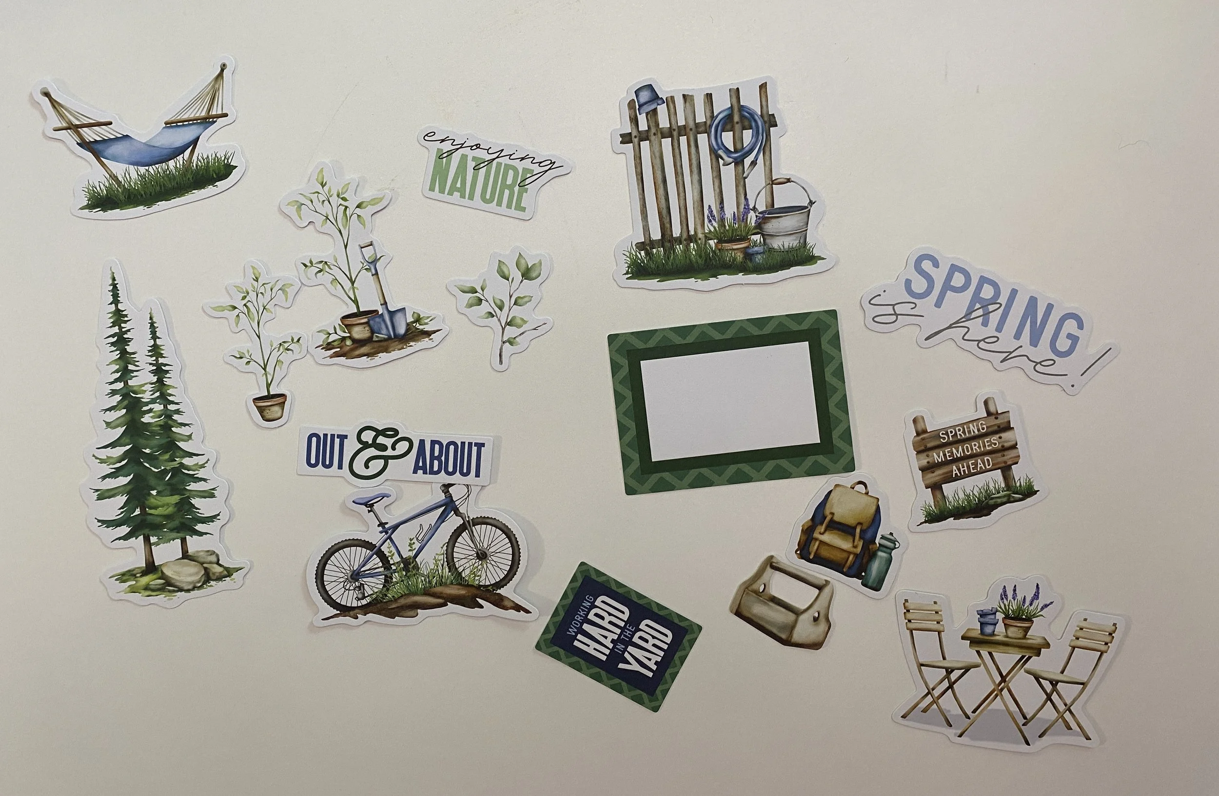Getting Outside  Embellishment Pack ~ Exclusive