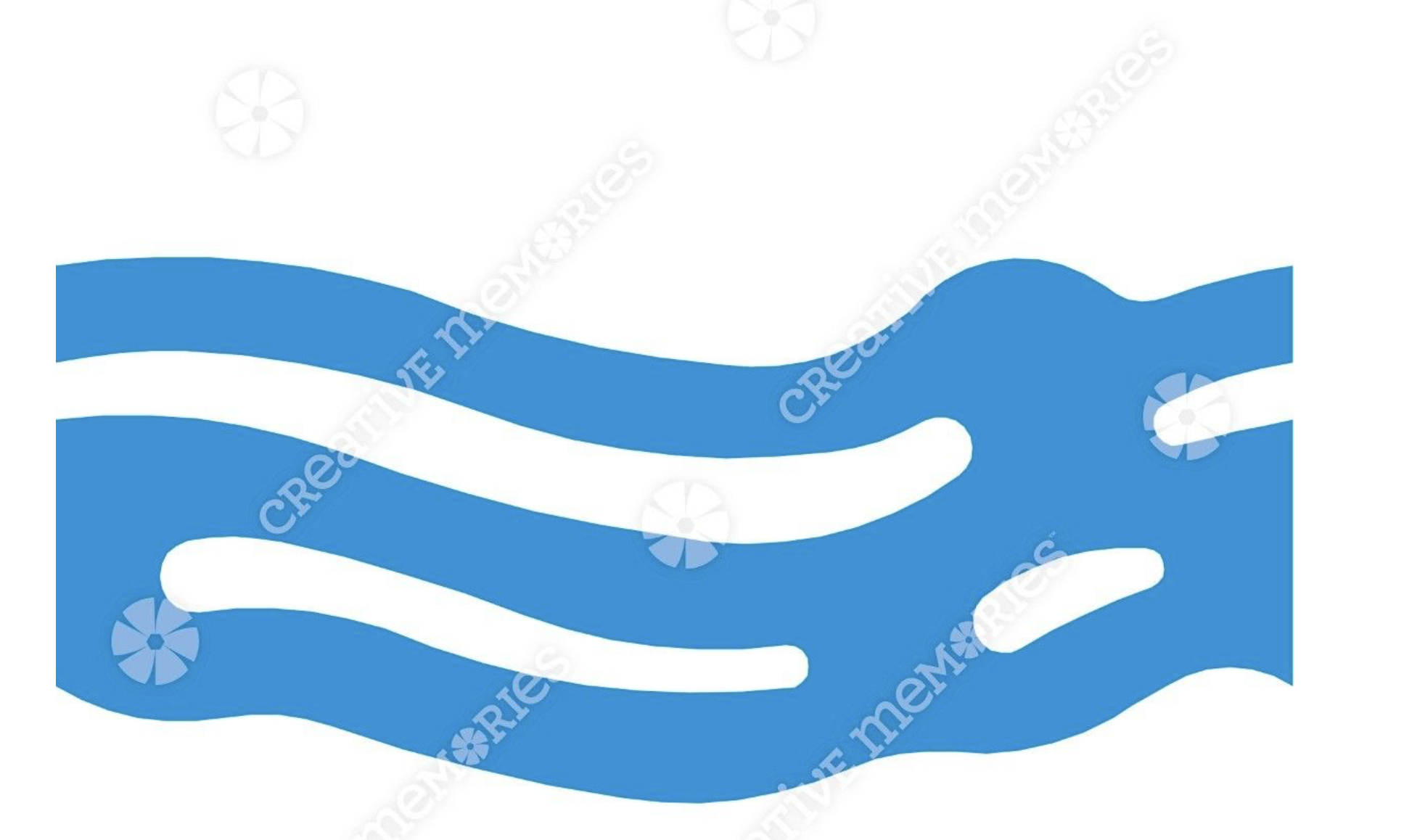 Wave Crest Chain Border Maker Cartridge