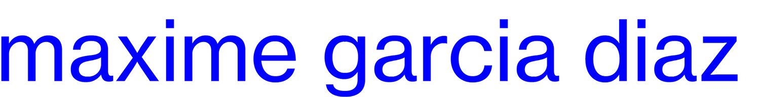 maxime garcia diaz