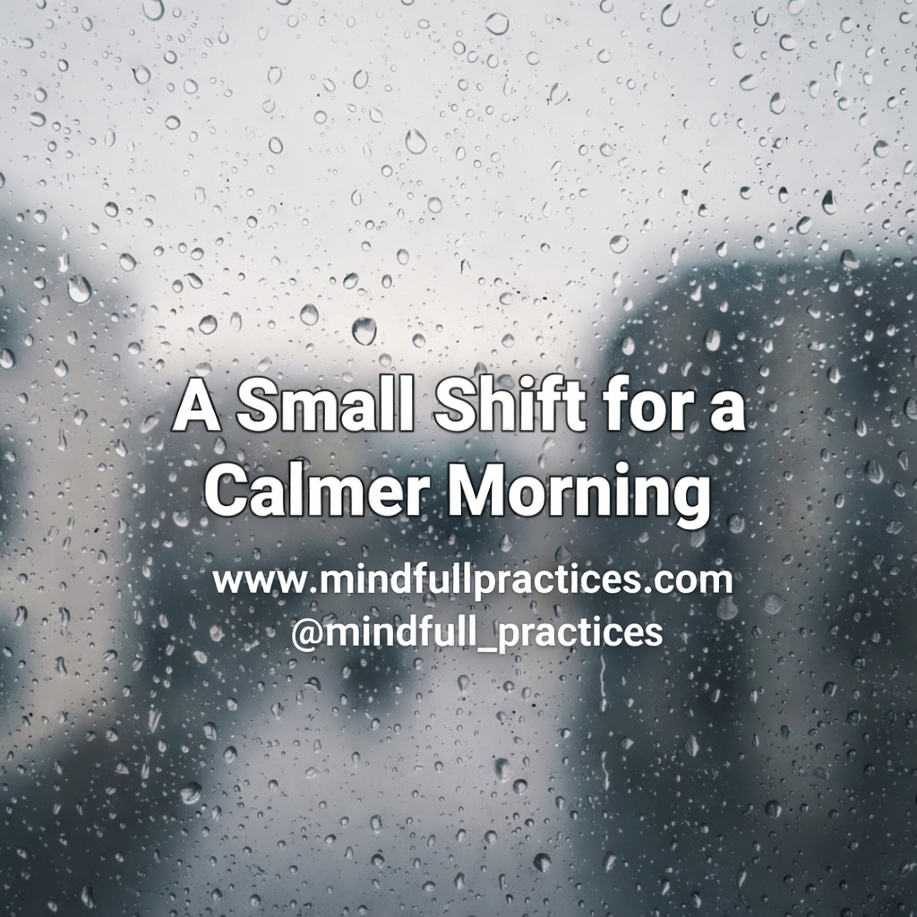 How a Simple Morning Habit Changed My Whole Day